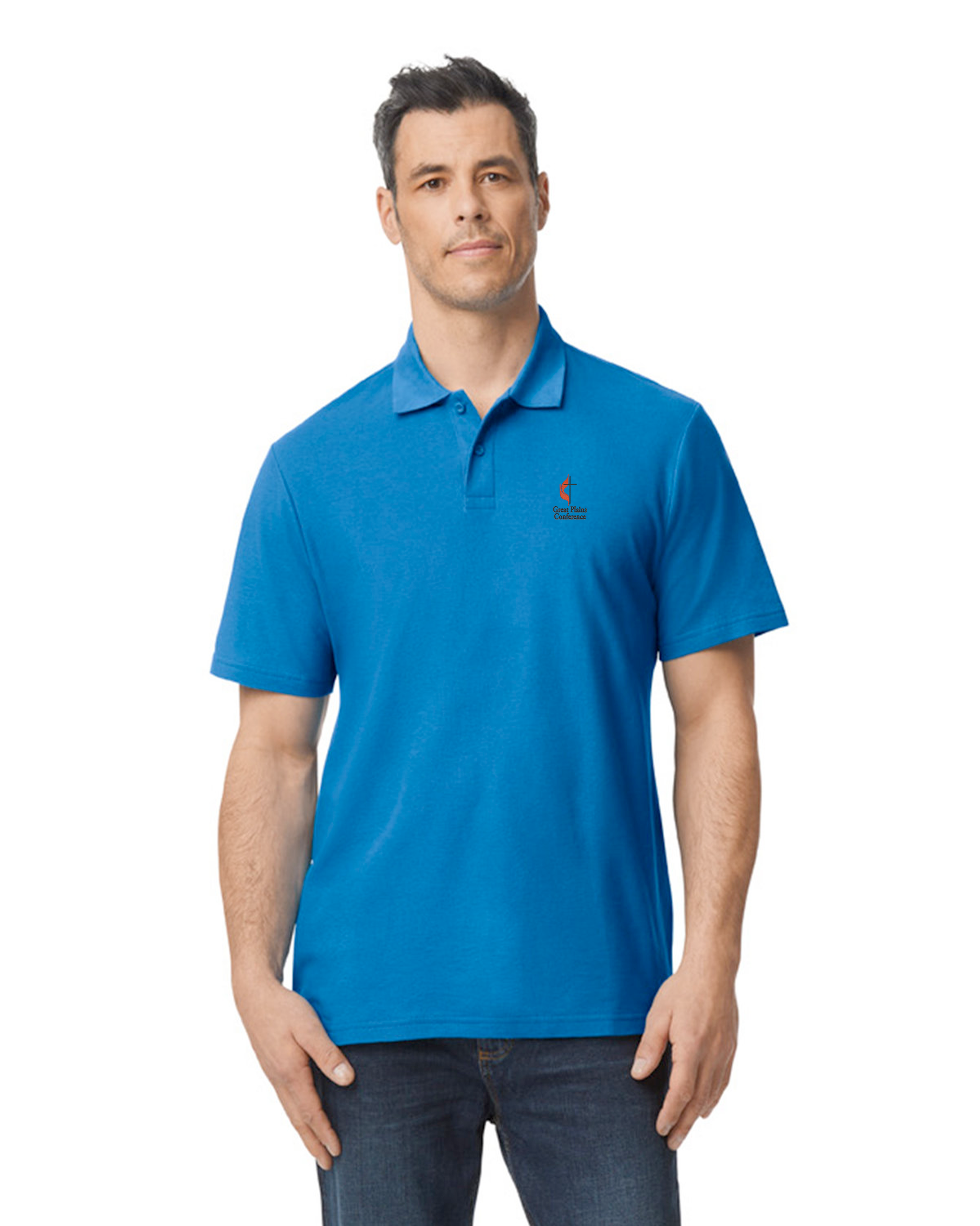Great Plains UMC - Gildan Softstyle Pique Polo - 64800