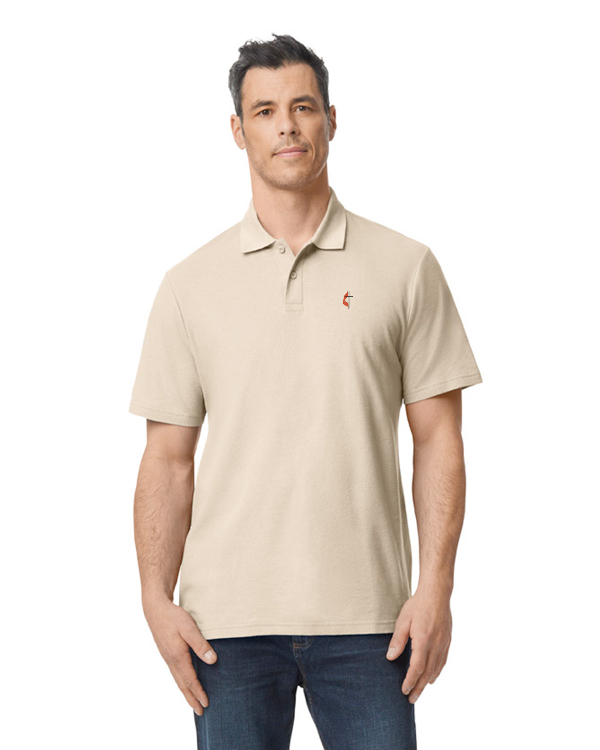 Great Plains UMC - Gildan Softstyle Pique Polo - 64800