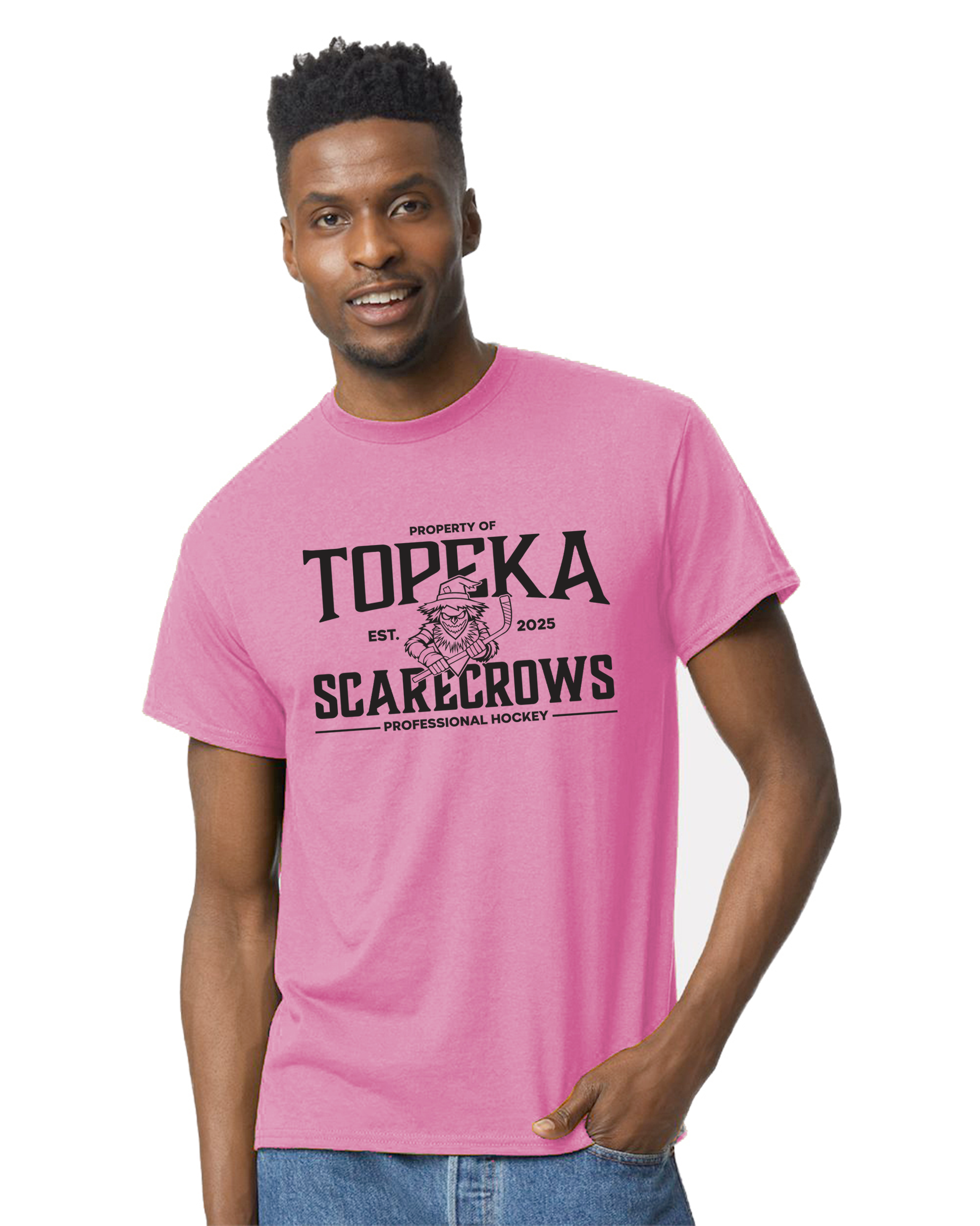 Property of Topeka Scarecrows - Gildan Unisex DryBlend T-Shirt - 8000