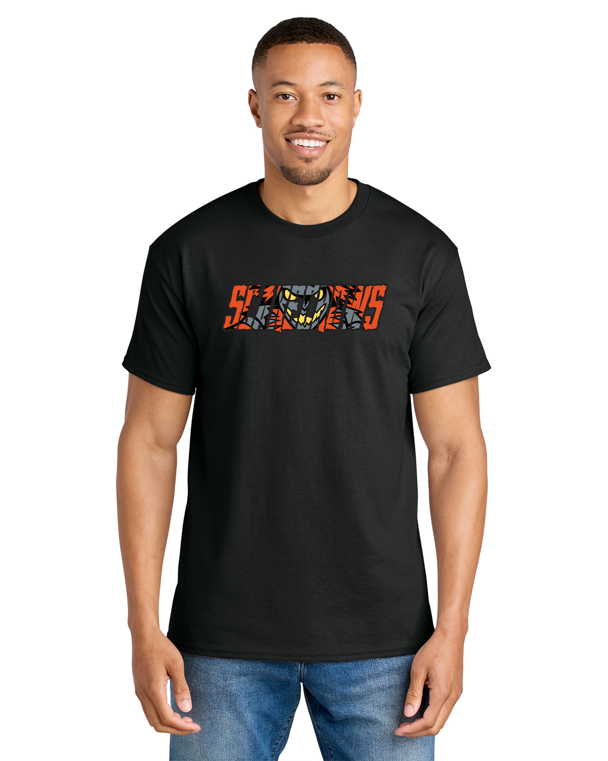 Topeka Scarecrows Slash - Gildan Unisex DryBlend T-Shirt - 8000