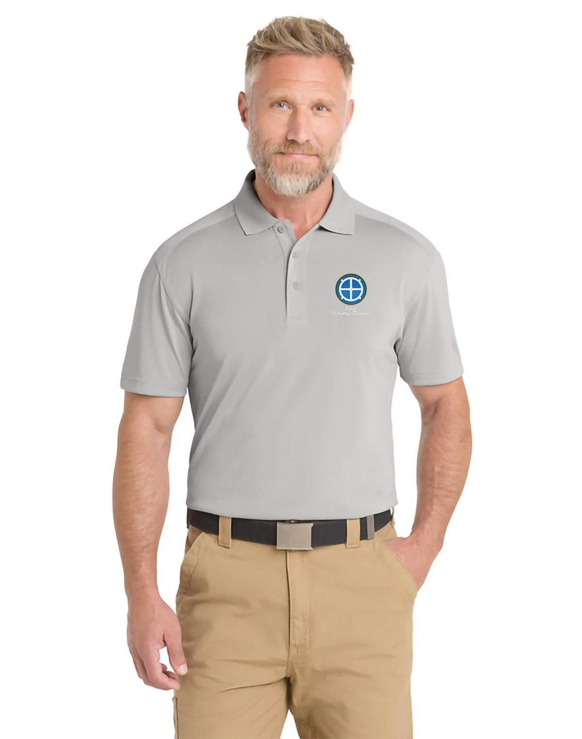 35th Infantry Division - CornerStone Select Lightweight Snag-Proof Polo - CS418