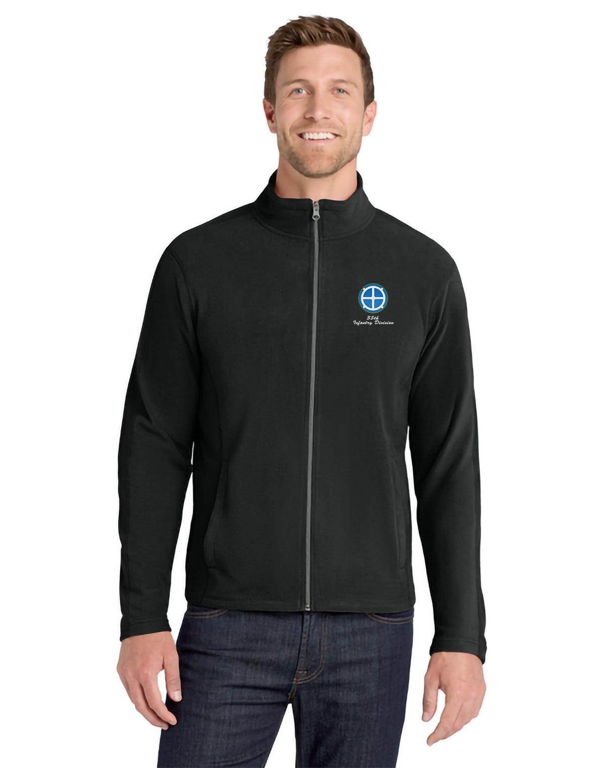 35th Infantry Division - Port Authority Microfleece Jacket - F223
