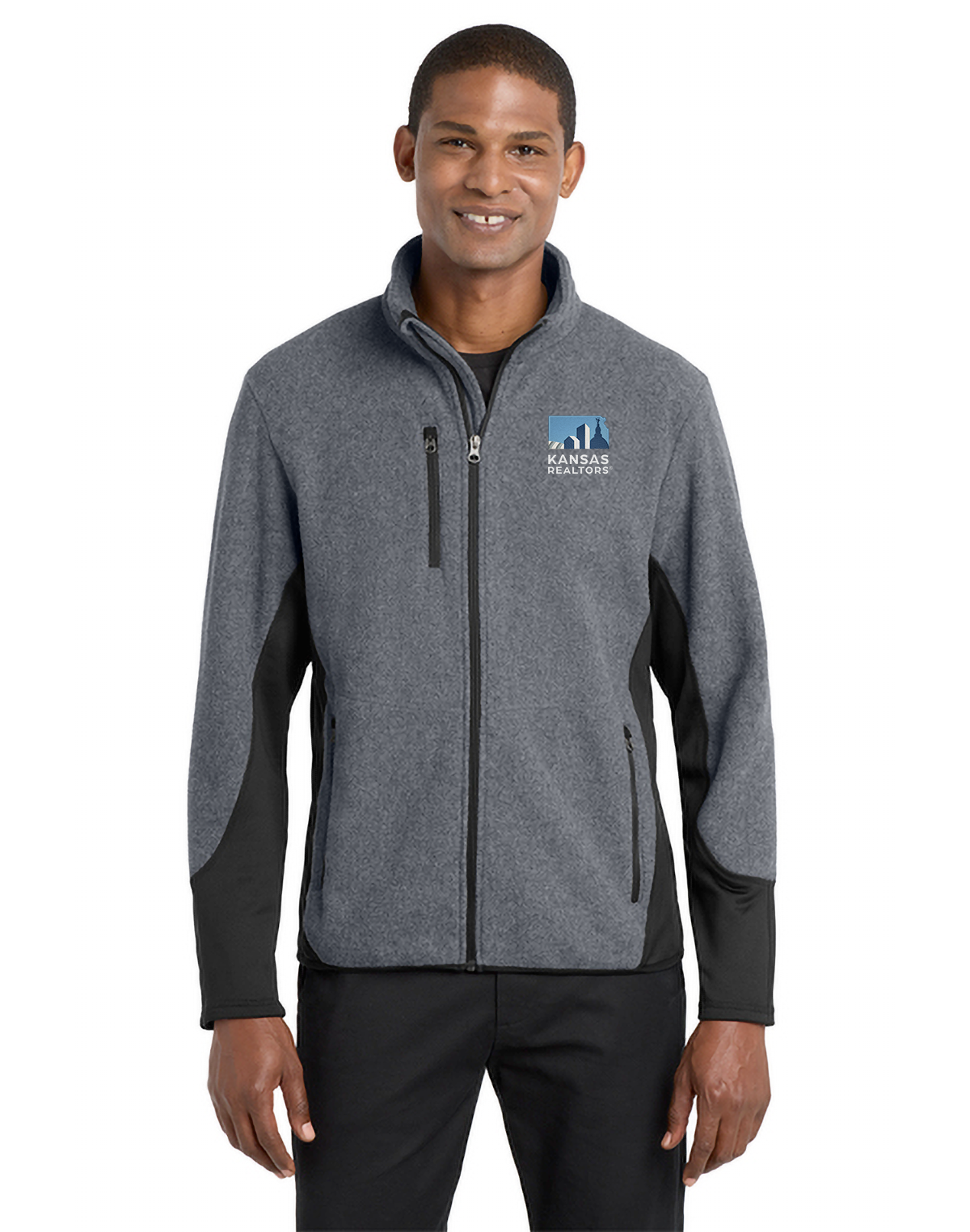 Kansas Realtors - Port Authority R-Tek Pro Fleece Full-Zip Jacket - F227