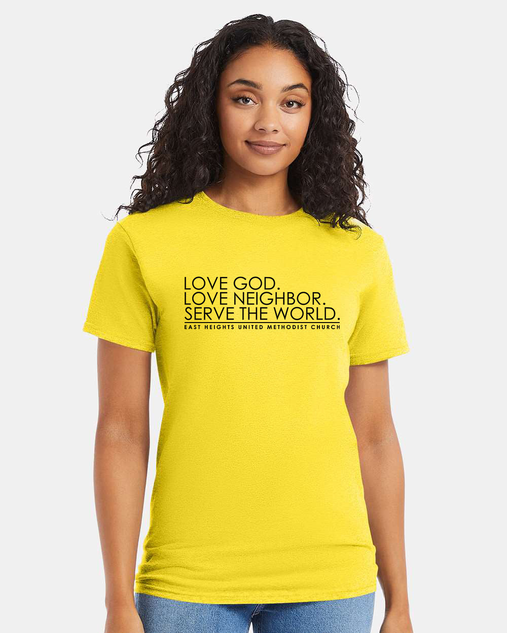 East Heights UMC - EHUMC Mission - Hanes Unisex Essential-T T-Shirt - 5280