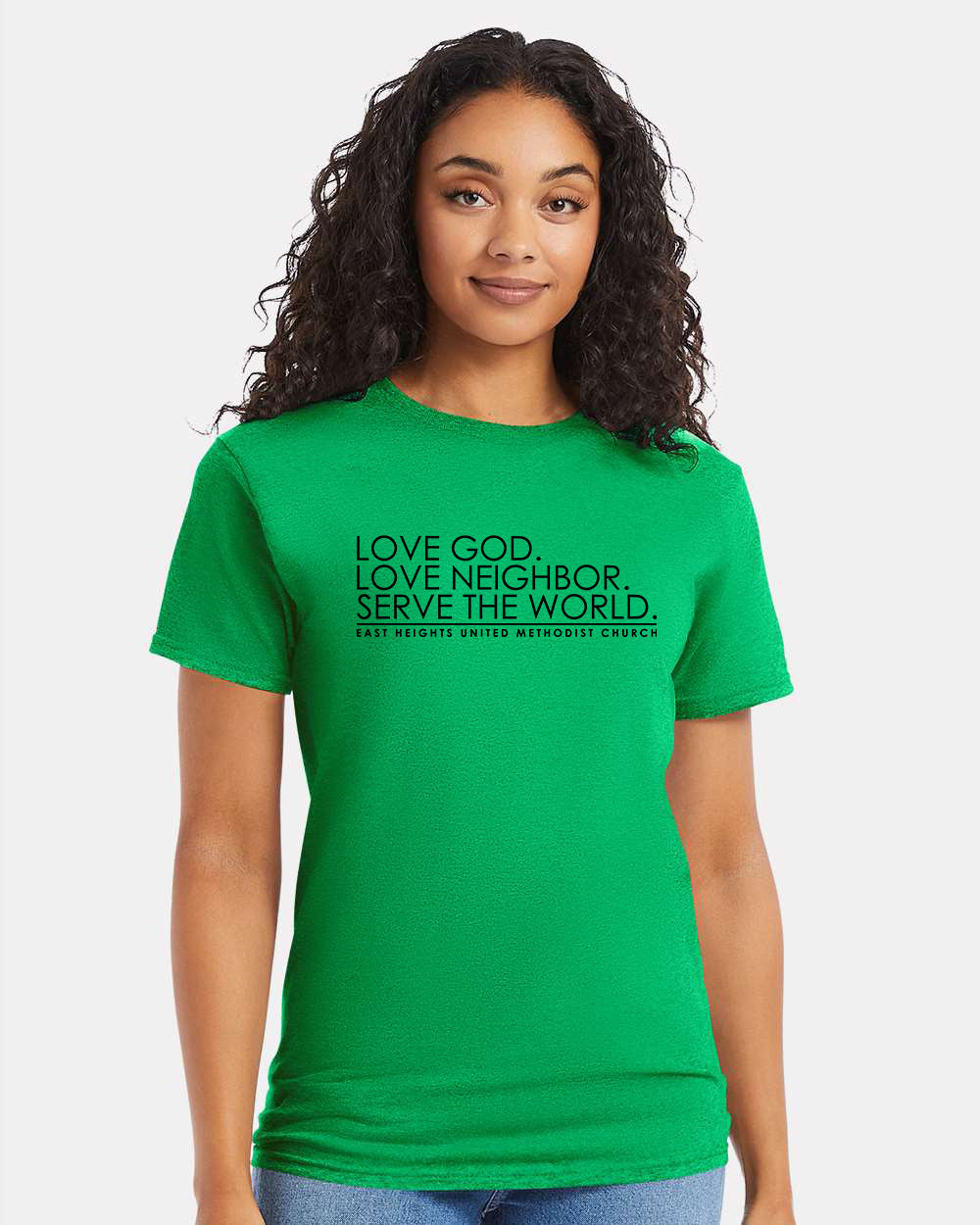 East Heights UMC - EHUMC Mission - Hanes Unisex Essential-T T-Shirt - 5280