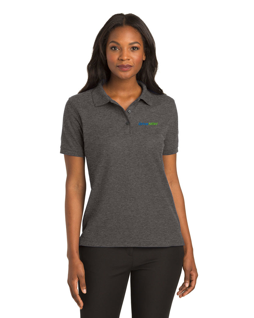 Drive Now - Port Authority Ladies Silk Touch Polo - L500