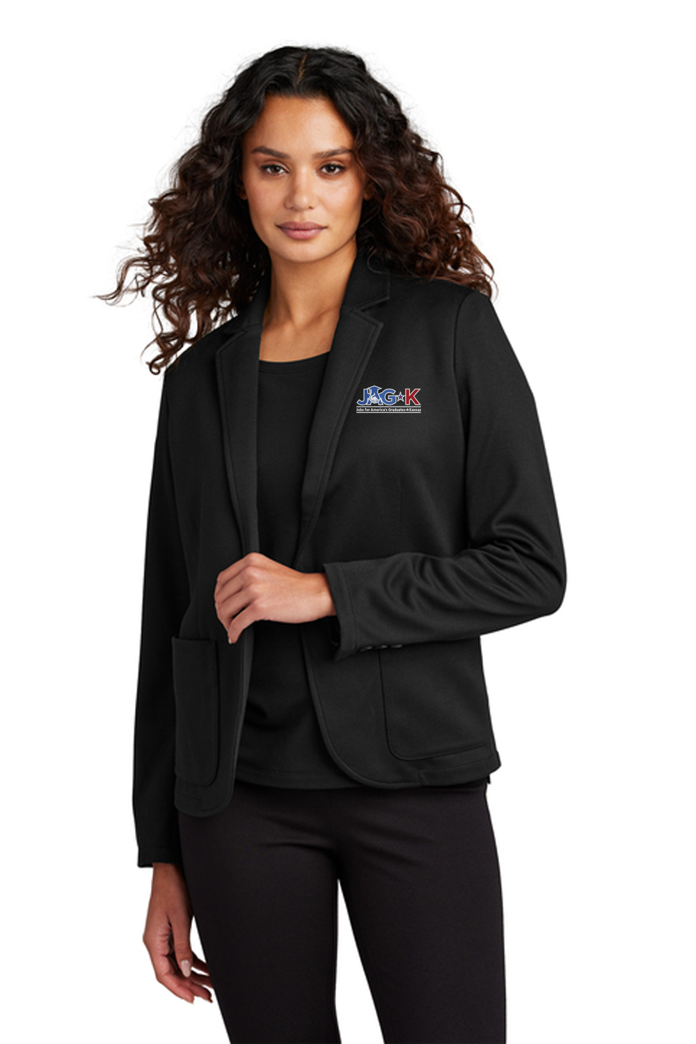 JAG-K - Mercer+Mettle Women’s Relaxed Knit Blazer - MM3031