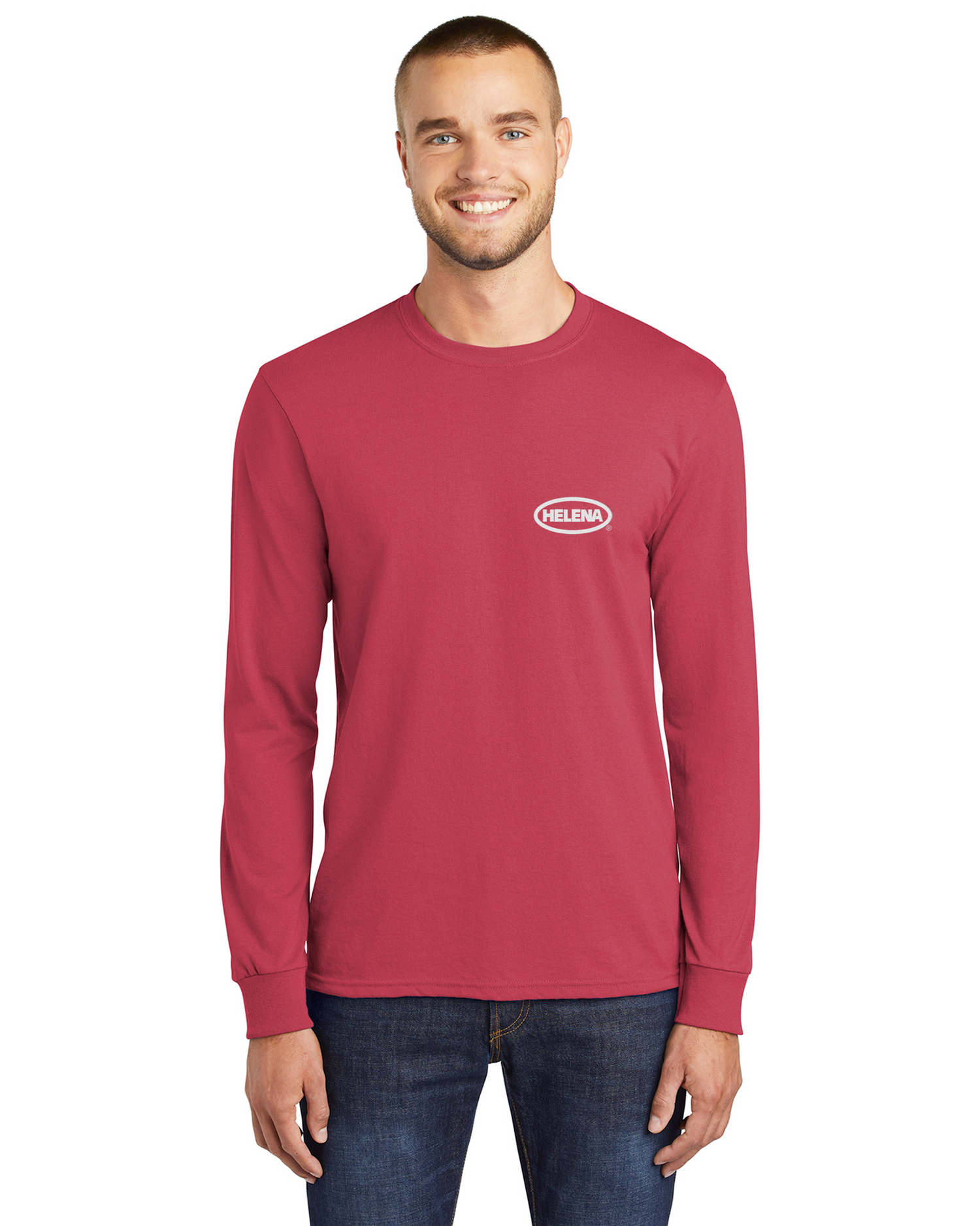 Helena - Port & Company Tall Long Sleeve Core Blend Tee - PC55LST