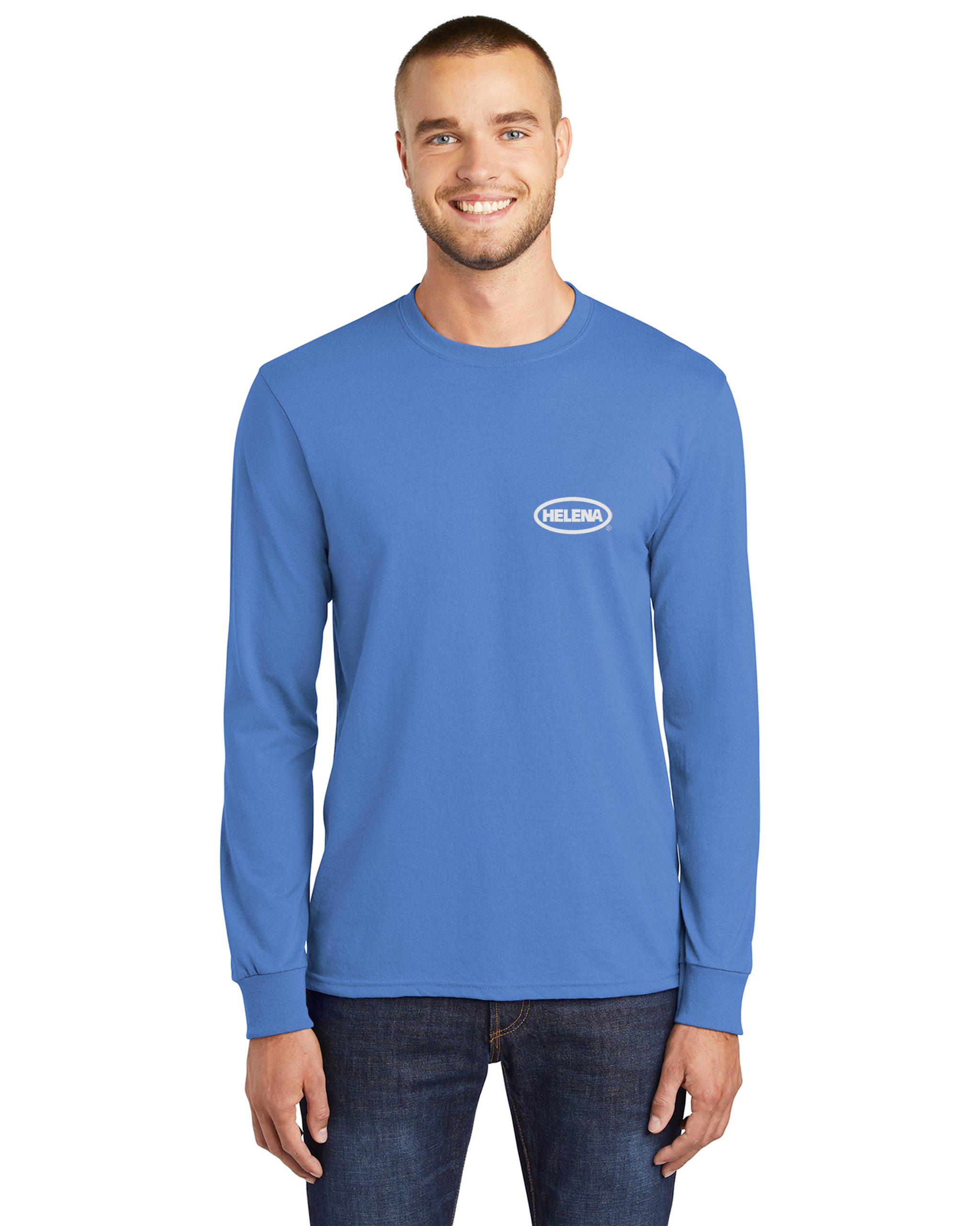 Helena - Port & Company Tall Long Sleeve Core Blend Tee - PC55LST