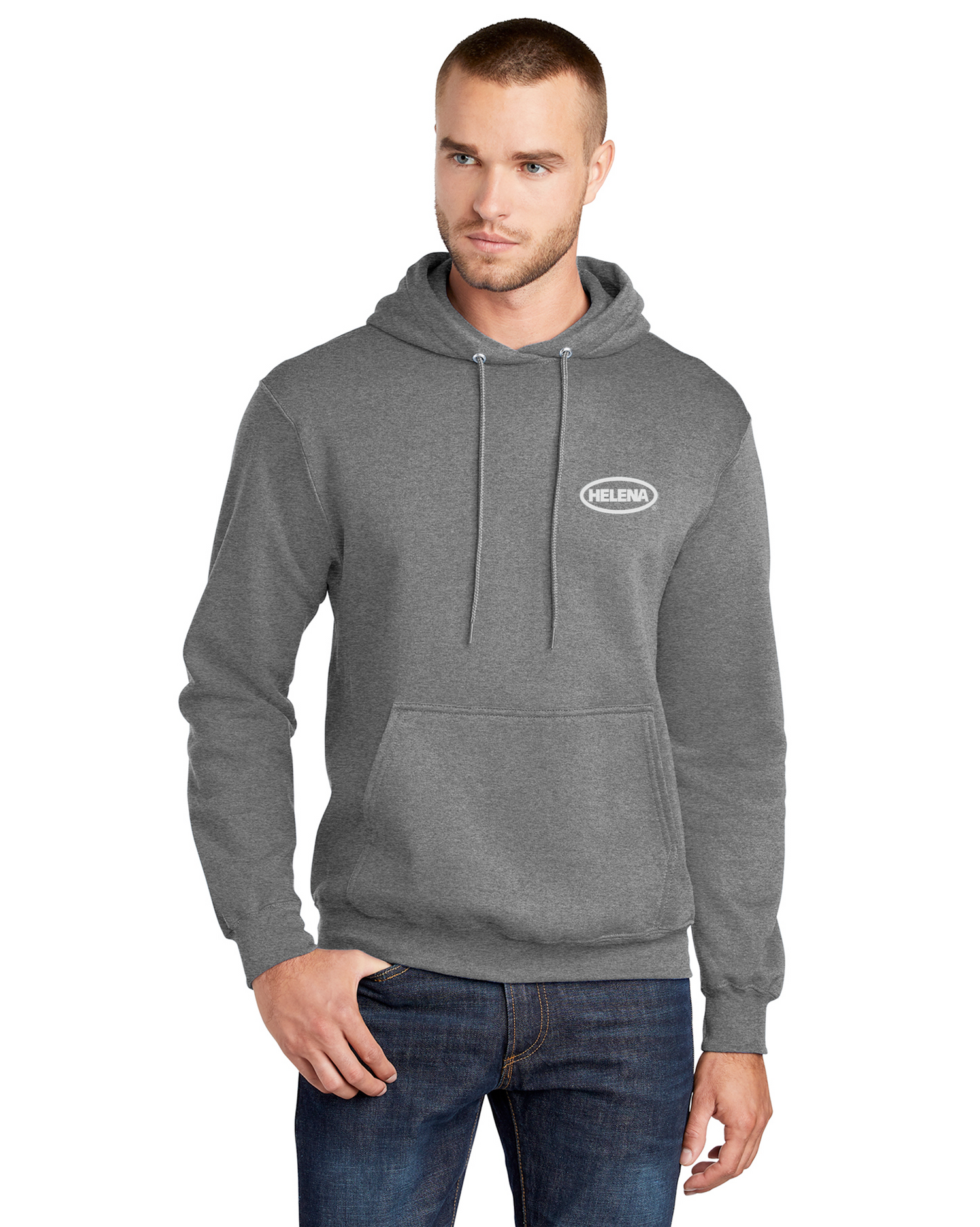 Helena - Port & Company Core Fleece Pullover Hooded Sweatshirt - PC78H