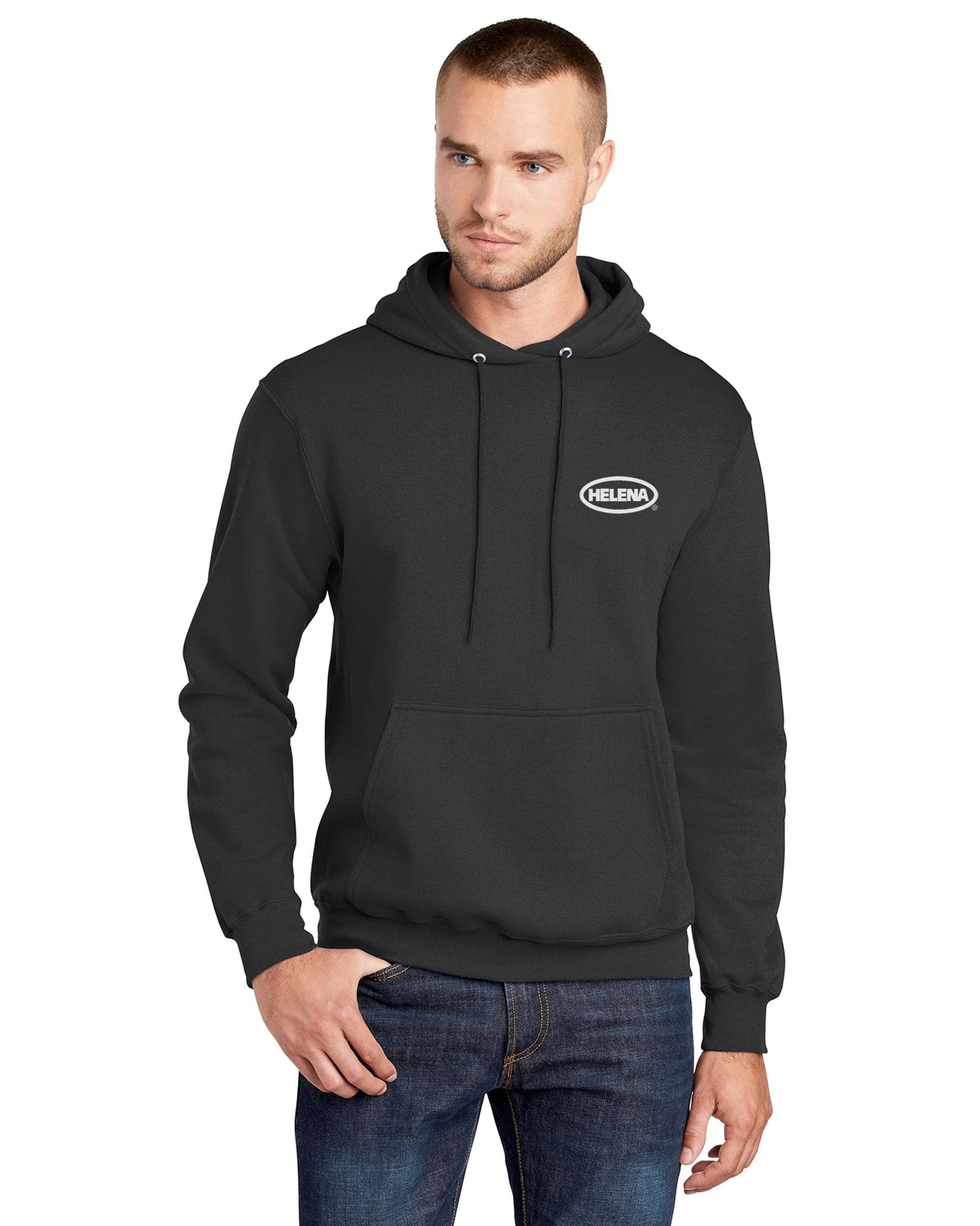 Helena - Port & Company Core Fleece Pullover Hooded Sweatshirt - PC78H