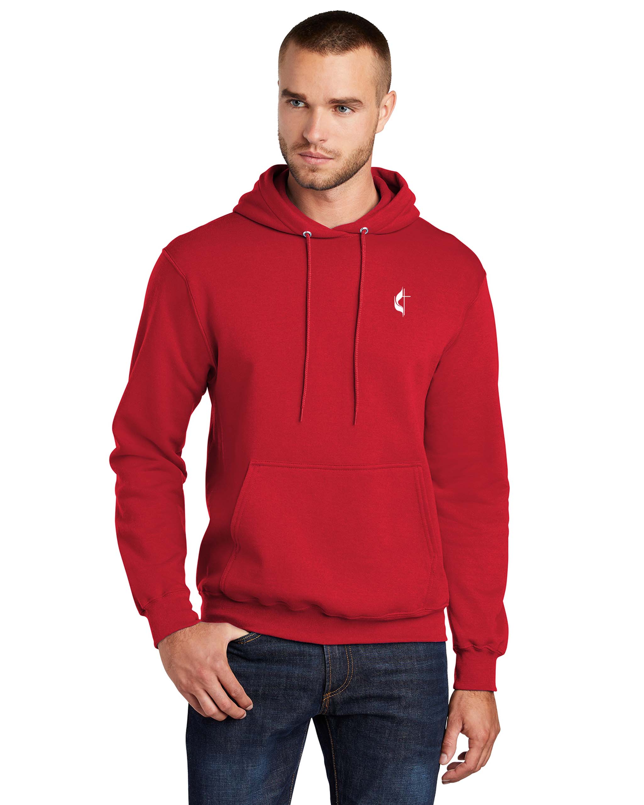 Great Plains UMC - Port & Company Core Fleece Pullover Hooded Sweatshirt - PC78H