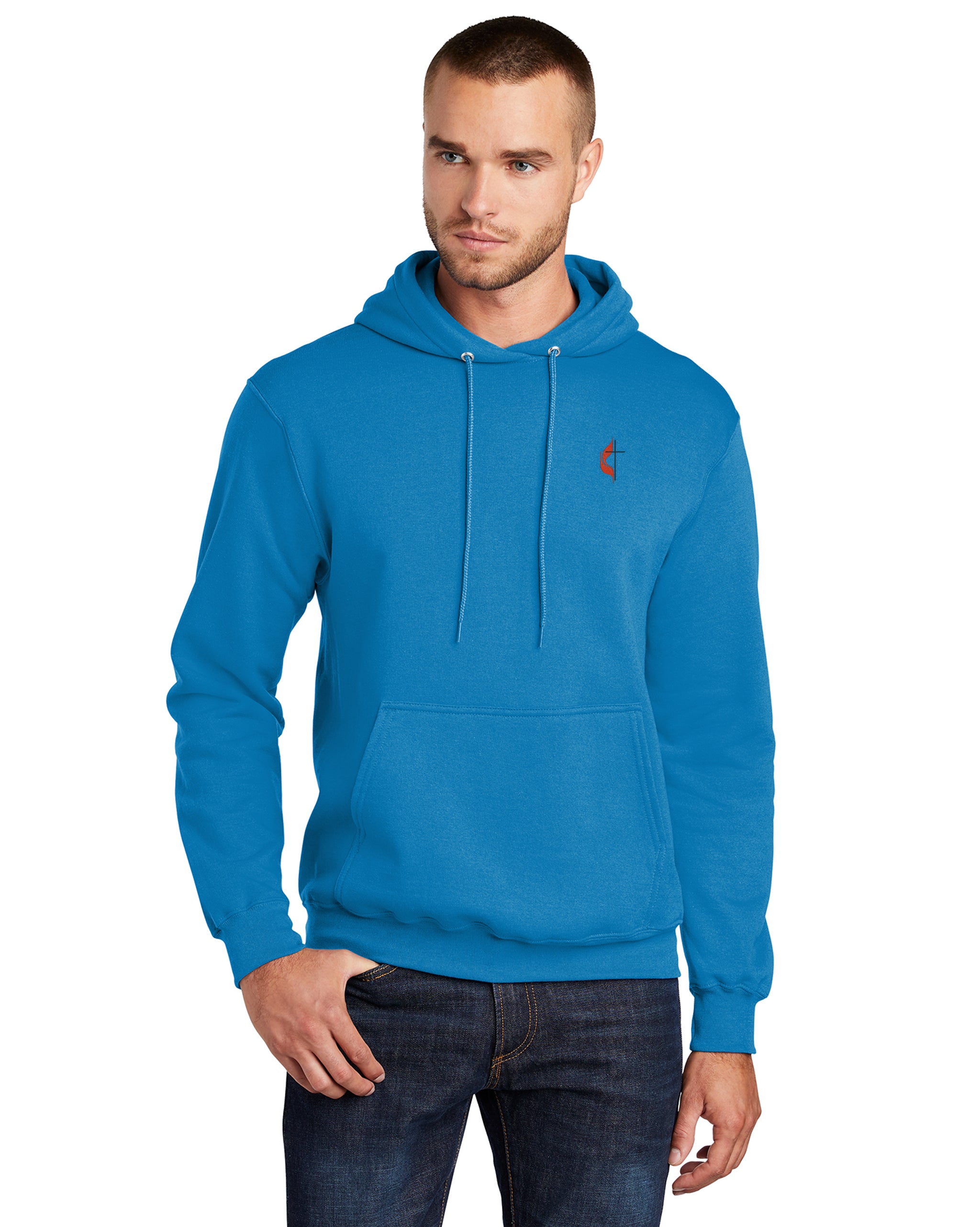 Great Plains UMC - Port & Company Core Fleece Pullover Hooded Sweatshirt - PC78H