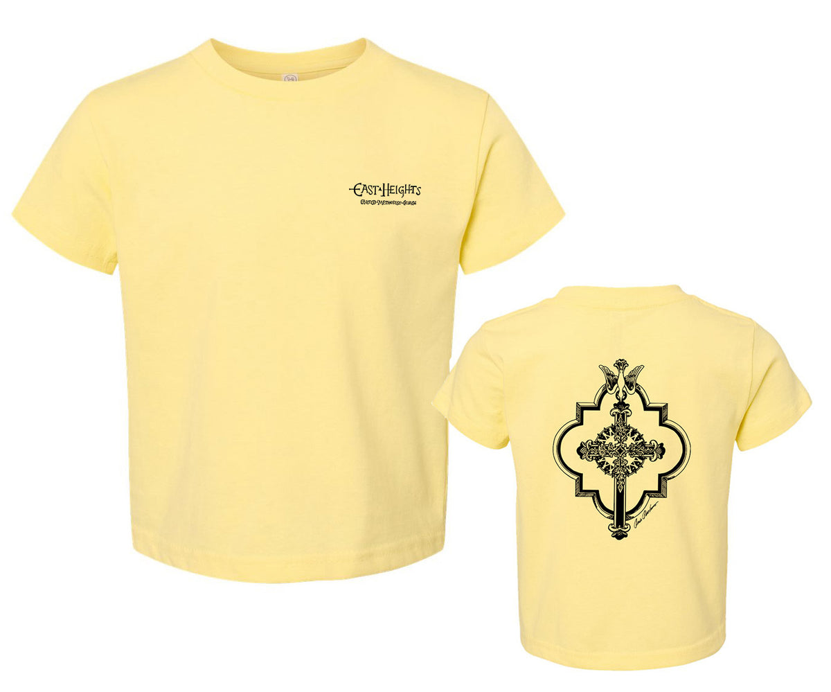 East Heights UMC - Paula Amos Cross - Rabbit Skins Toddler Cotton Jersey Tee - 3301T
