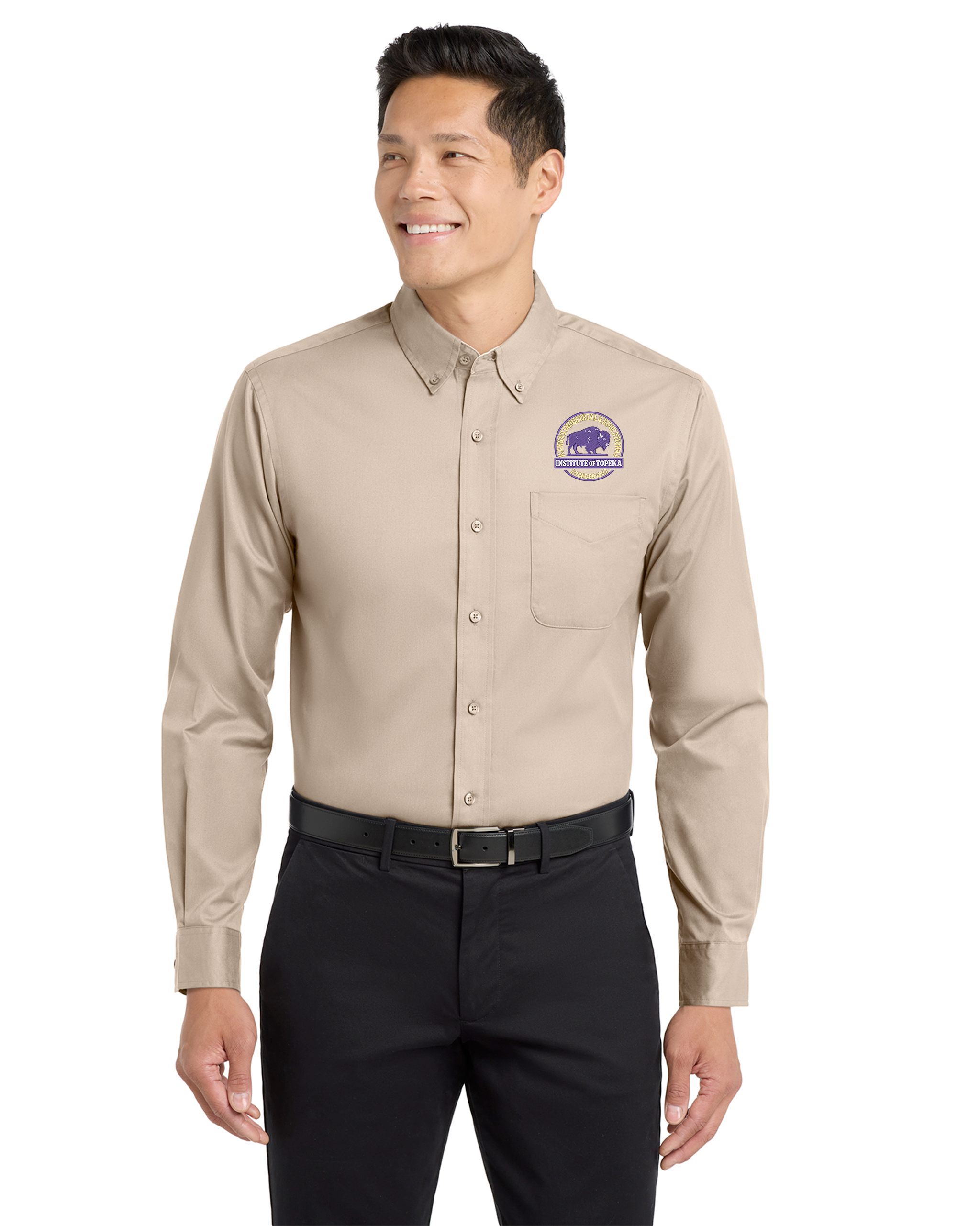 KSI - Port Authority Long Sleeve Easy Care Shirt - S608
