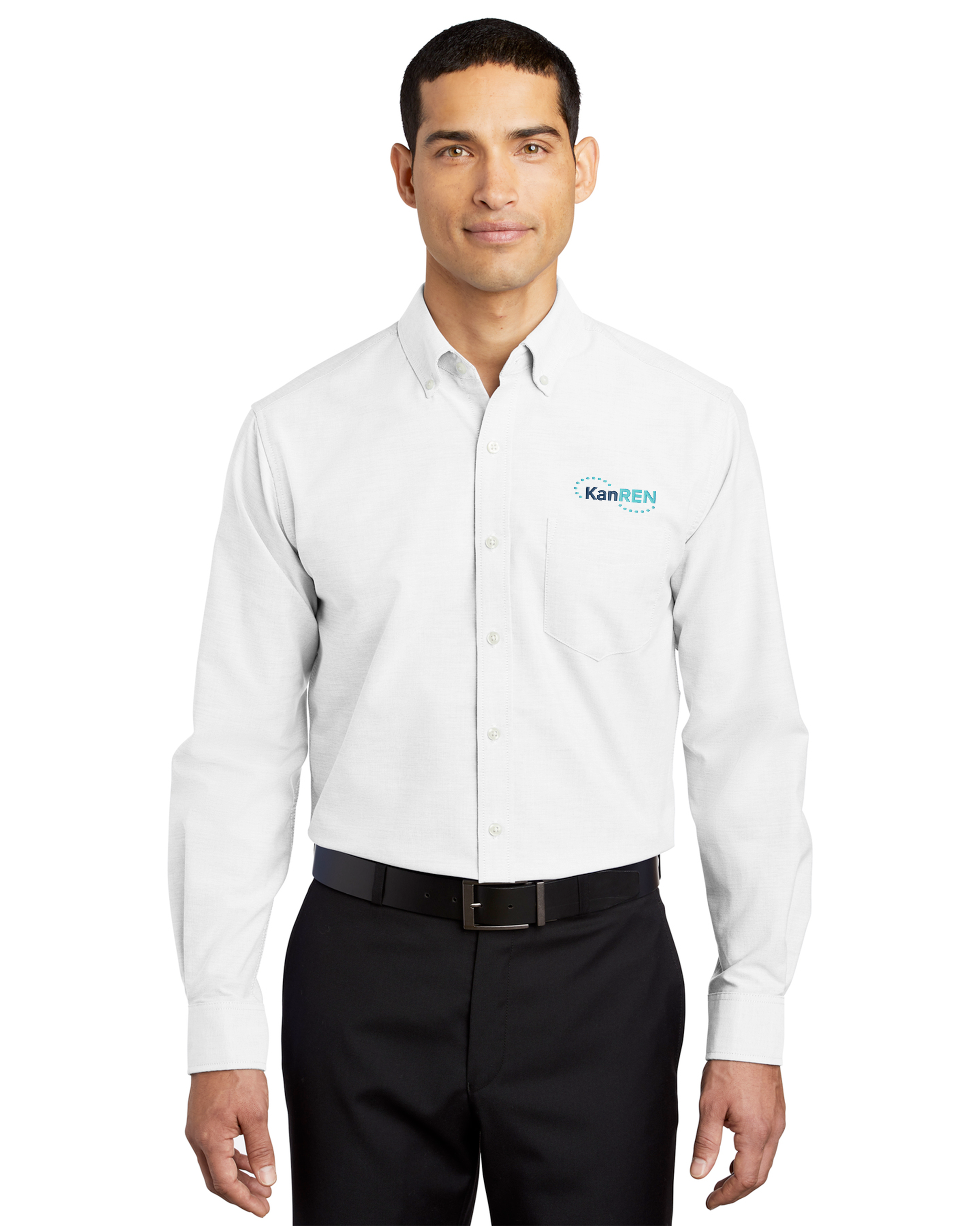 KanRen - Port Authority SuperPro Oxford Shirt - S658