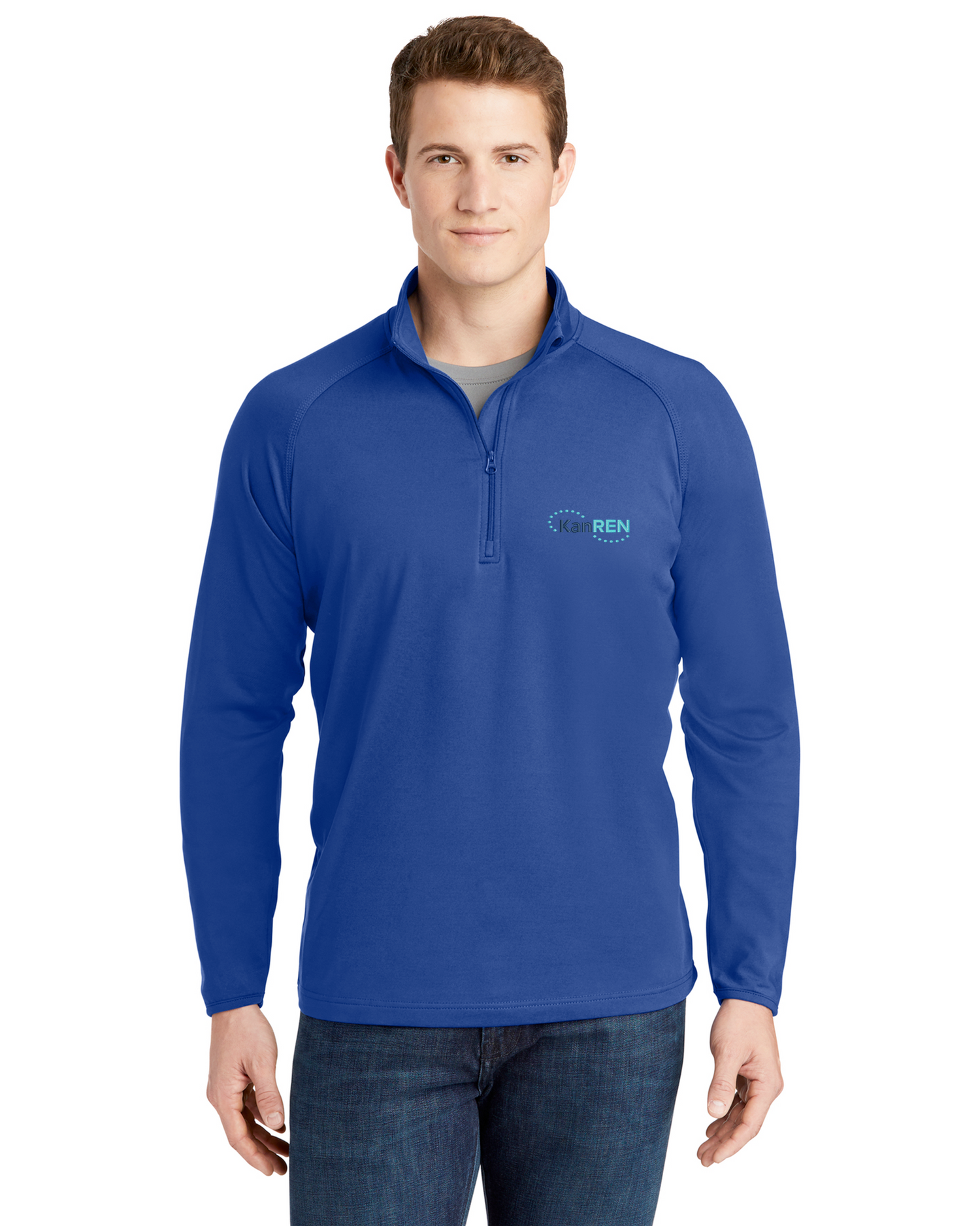 KanRen - Sport-Tek Tall Sport-Wick Stretch 1/4-Zip Pullover - TST850