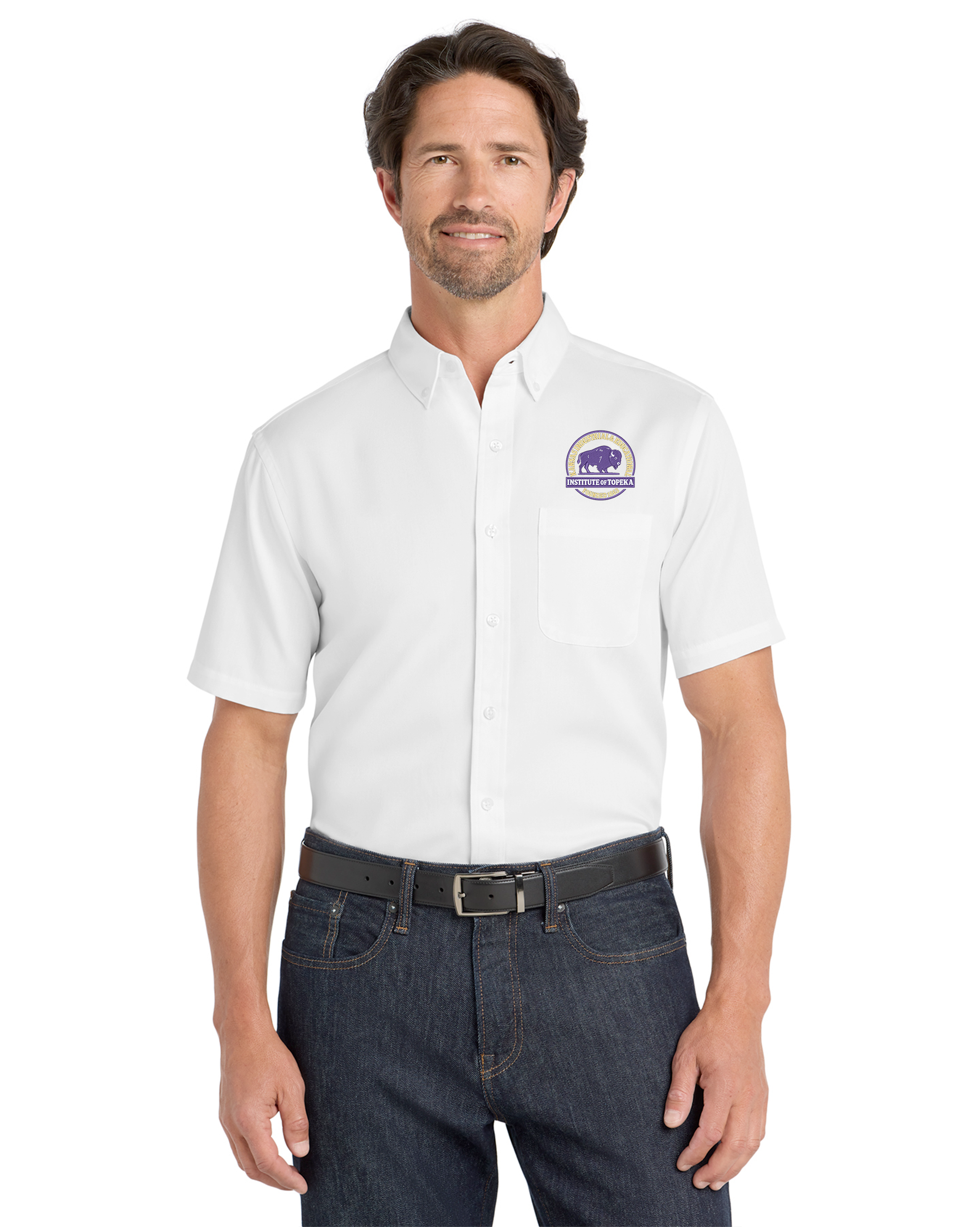 KSI - Port Authority Short Sleeve SuperPro React Twill Shirt - W809