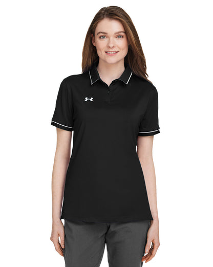 Under Armour Ladies Tipped Teams Performance Polo - 1376905