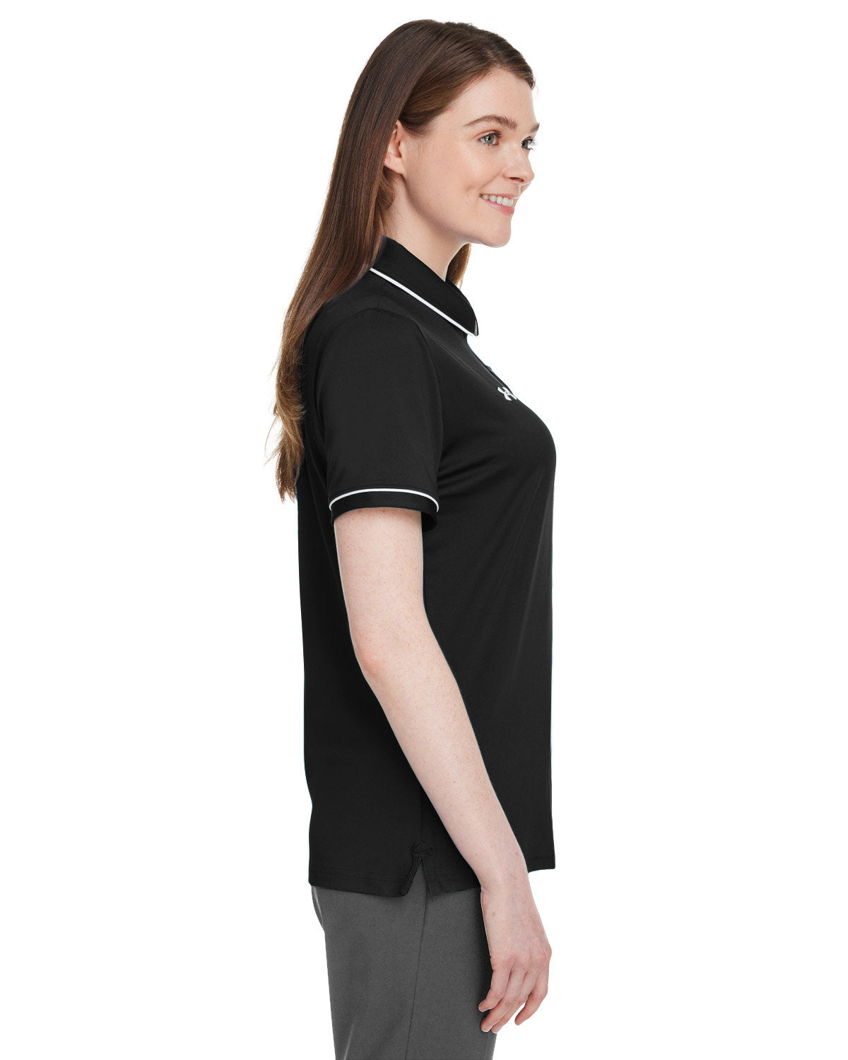 Under Armour Ladies Tipped Teams Performance Polo - 1376905