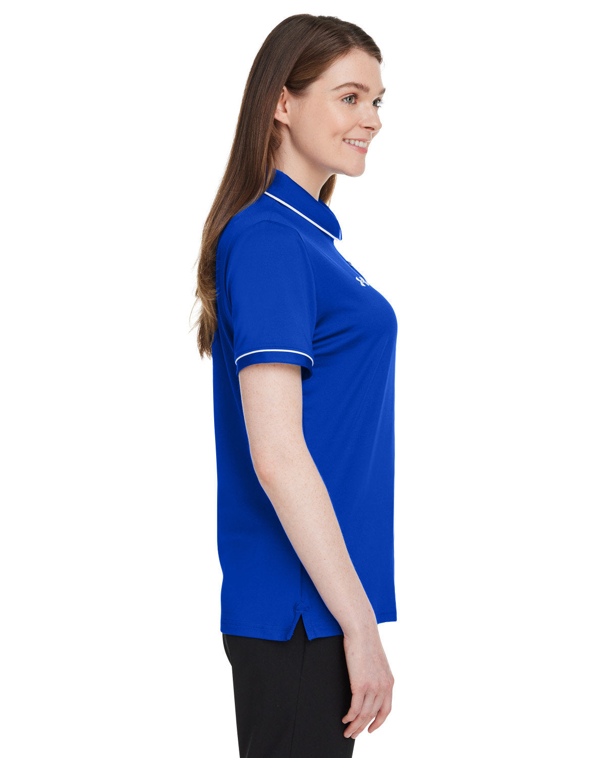 Under Armour Ladies Tipped Teams Performance Polo - 1376905