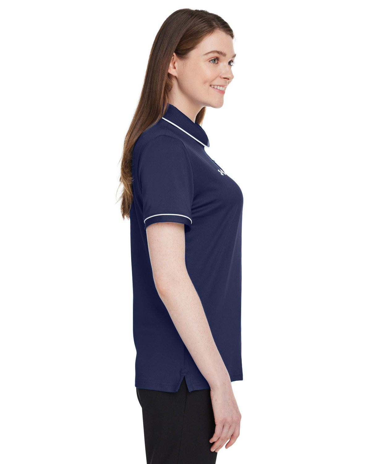 Under Armour Ladies Tipped Teams Performance Polo - 1376905