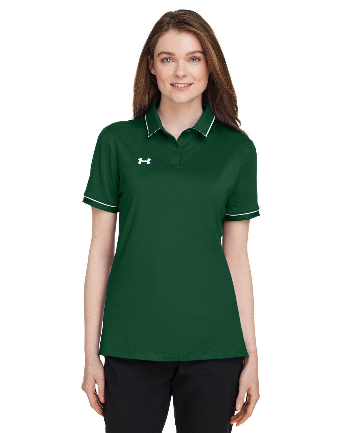 Under Armour Ladies Tipped Teams Performance Polo - 1376905