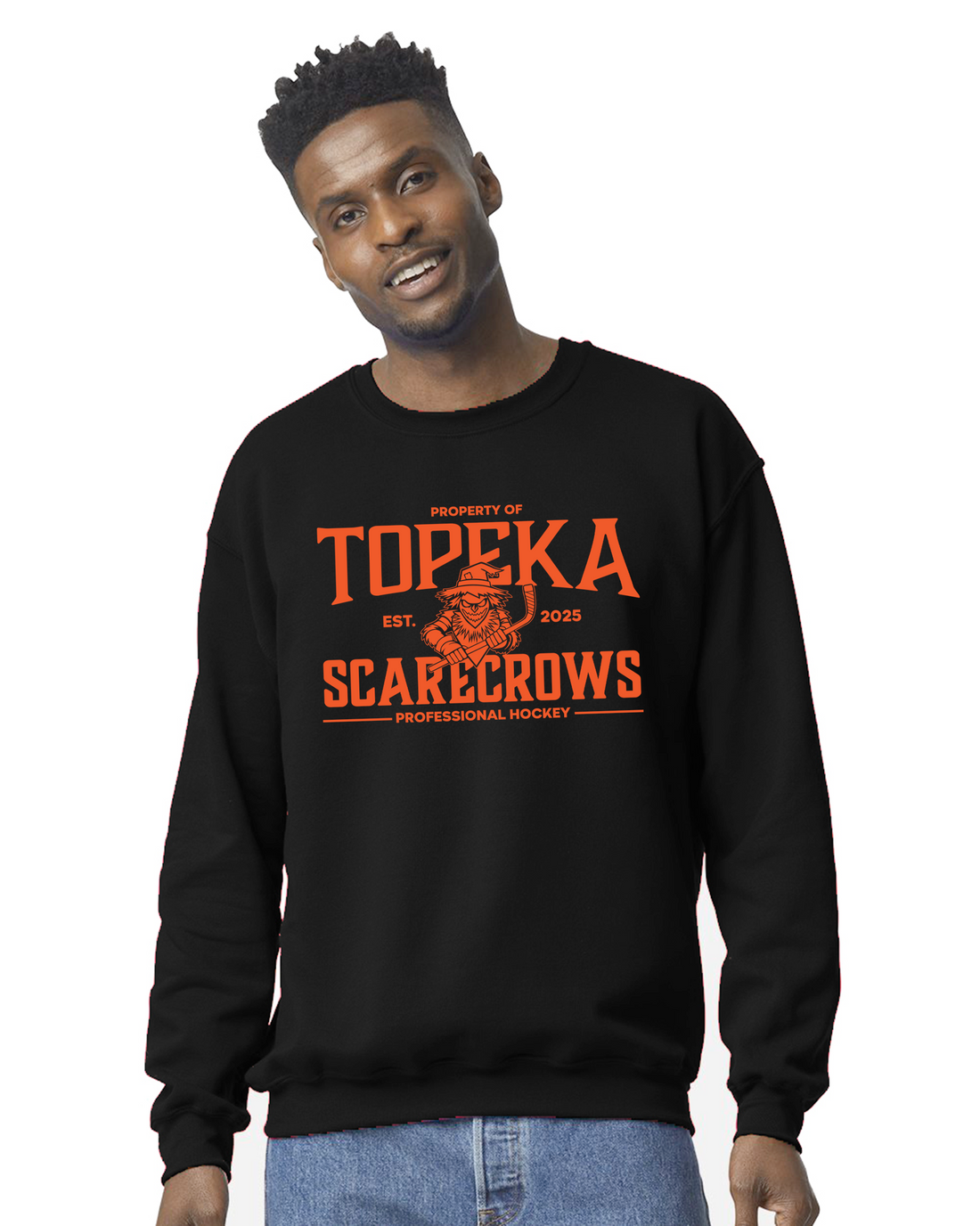 Topeka Scarecrows - Gildan Unisex Heavy Blend Crewneck Sweatshirt - 18000