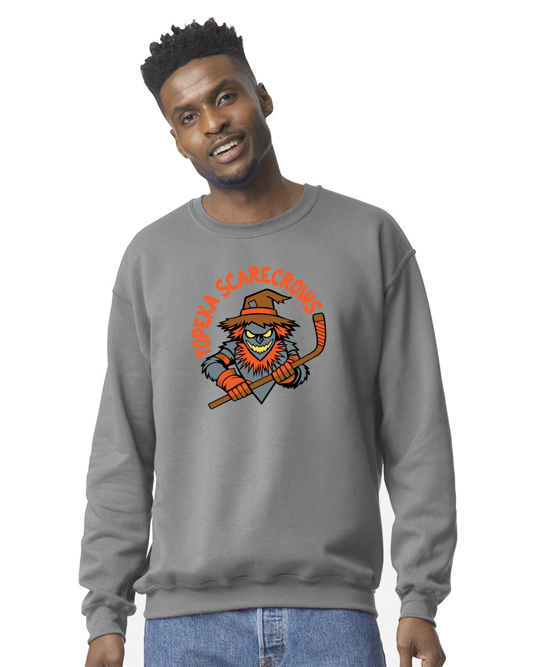 Topeka Scarecrows - Gildan Unisex Heavy Blend Crewneck Sweatshirt - 18000
