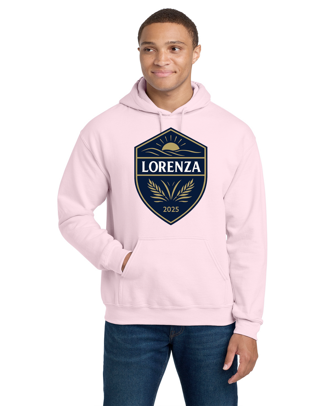 Lorenza Soccer - Gildan Unisex Heavy Blend Hooded Sweatshirt - 18500