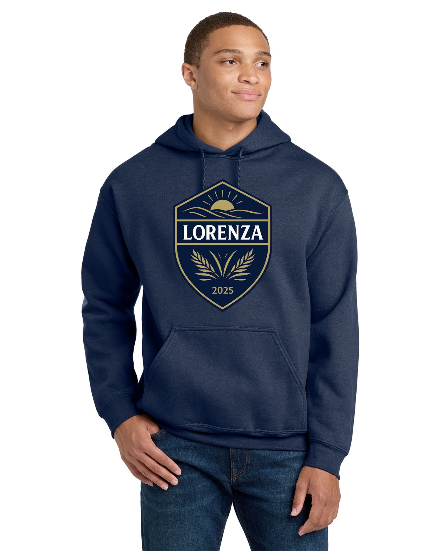 Lorenza Soccer - Gildan Unisex Heavy Blend Hooded Sweatshirt - 18500