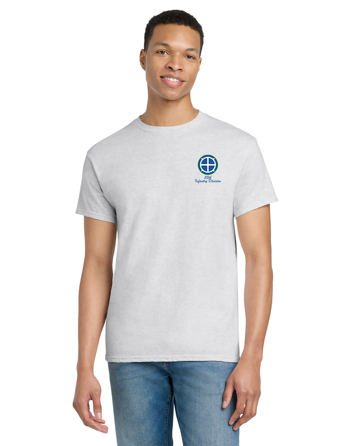 35th Infantry Division - Gildan Adult Ultra Cotton T-Shirt - G200 (Front Only)