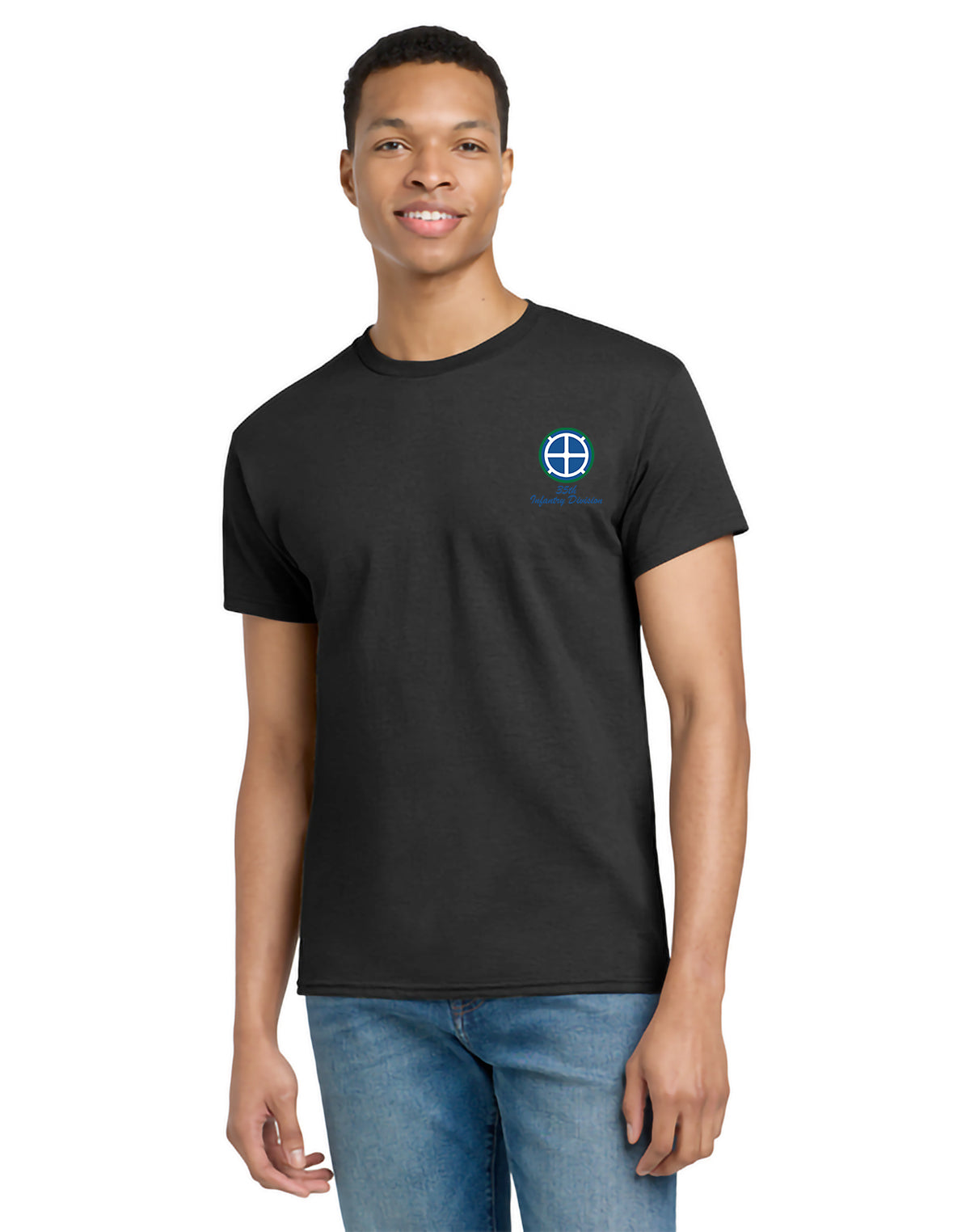 35th Infantry Division - Gildan Adult Ultra Cotton T-Shirt - G200 (Front Only)