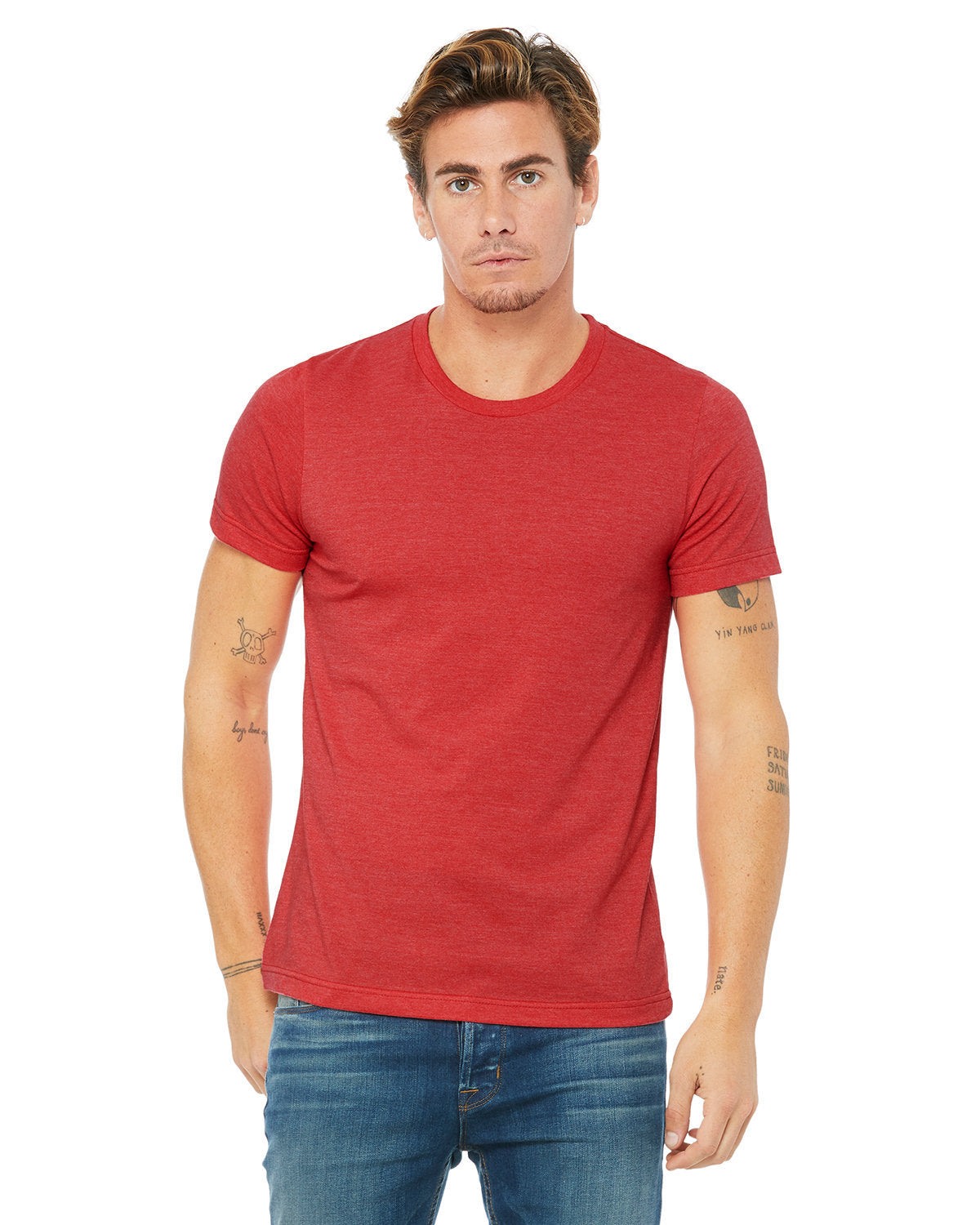 Bella + Canvas Unisex Heather CVC T-Shirt - 3001CVC