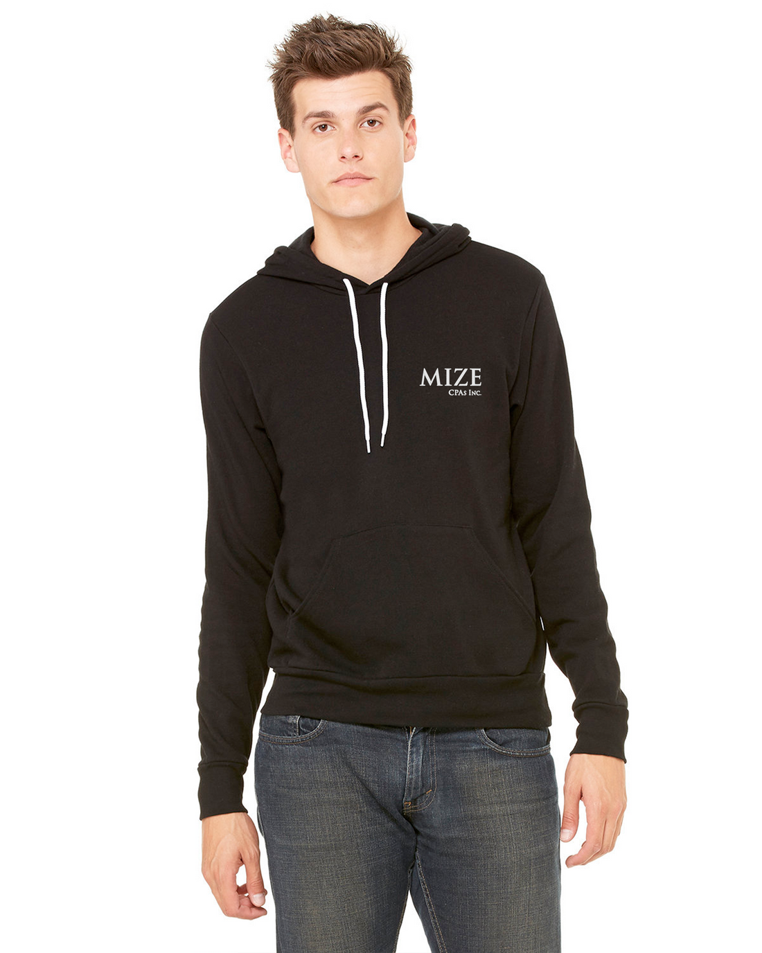 Mize CPAs Inc. - Bella + Canvas Unisex Sponge Fleece Pullover Hooded Sweatshirt - 3719