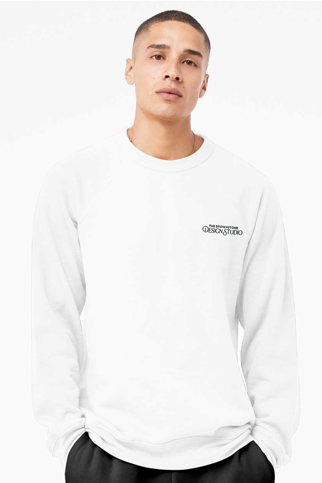 The Brownstone Design Studio - Bella + Canvas Sponge Fleece Raglan Crewneck Sweatshirt - 3901