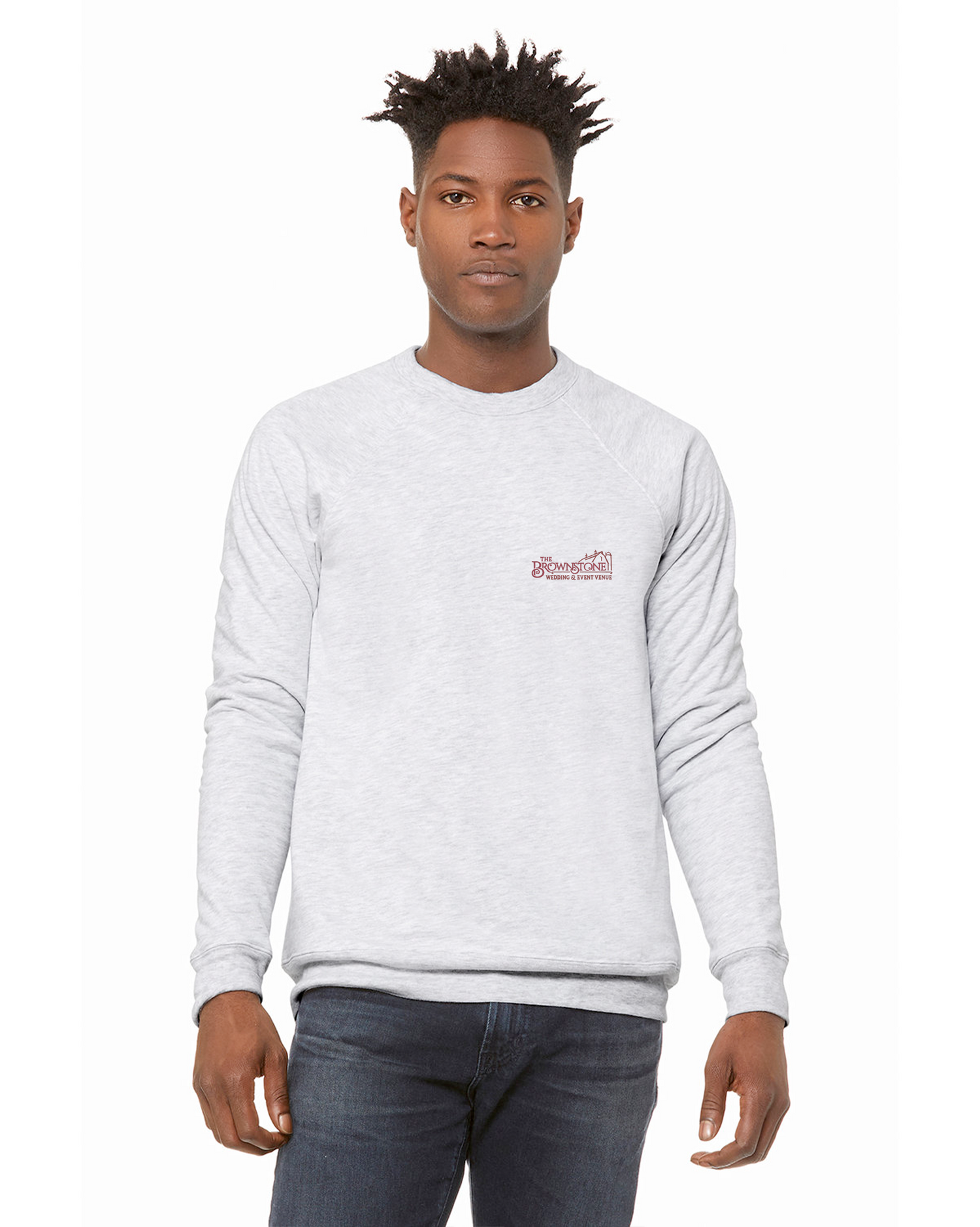 The Brownstone - Bella + Canvas Sponge Fleece Raglan Crewneck Sweatshirt - 3901