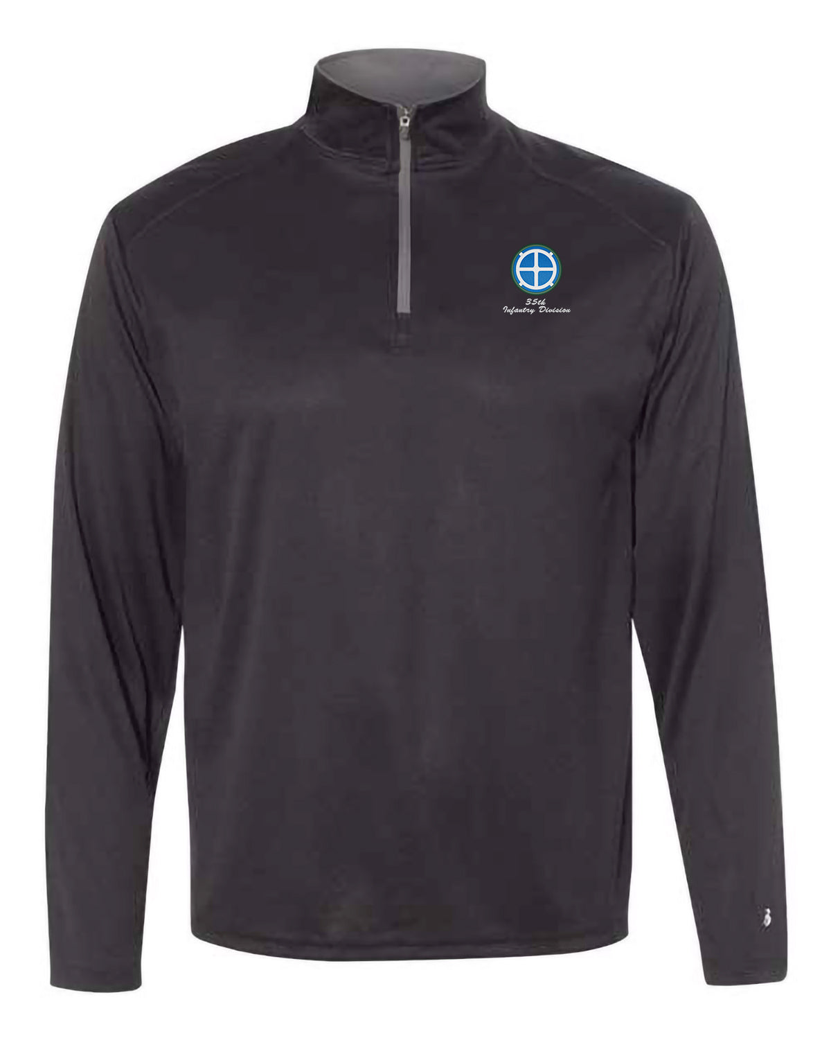 35th Infantry Division - Badger B-Core Quarter-Zip Pullover - 4102