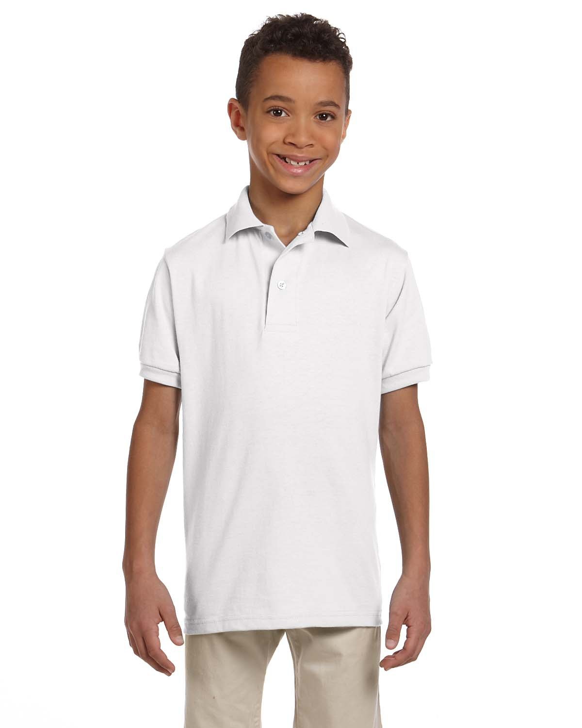 Jerzees Youth SpotShield Jersey Polo - 437Y