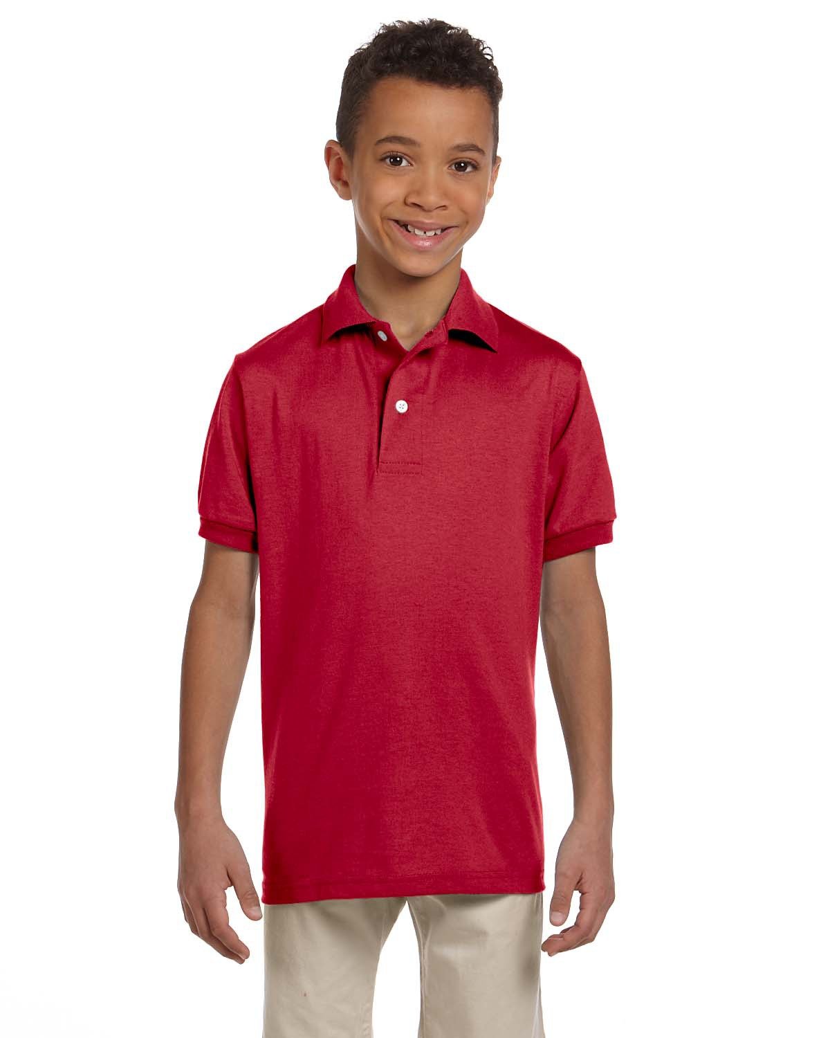 Jerzees Youth SpotShield Jersey Polo - 437Y