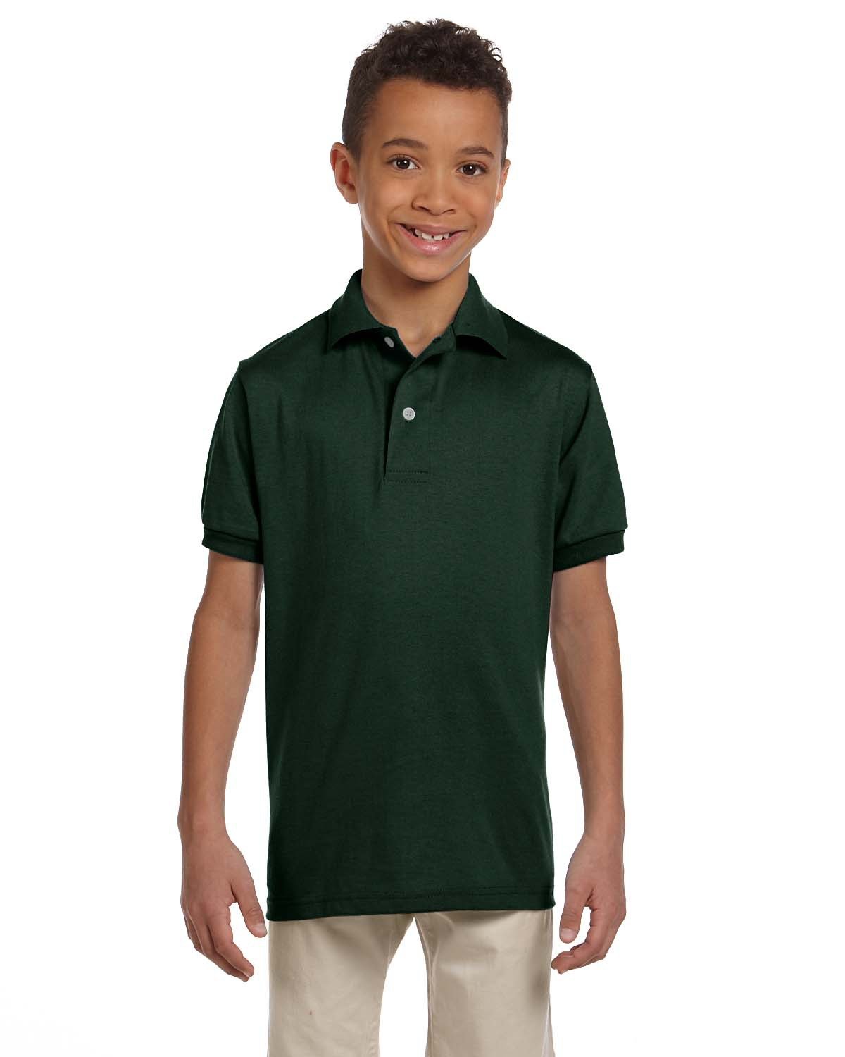 Jerzees Youth SpotShield Jersey Polo - 437Y