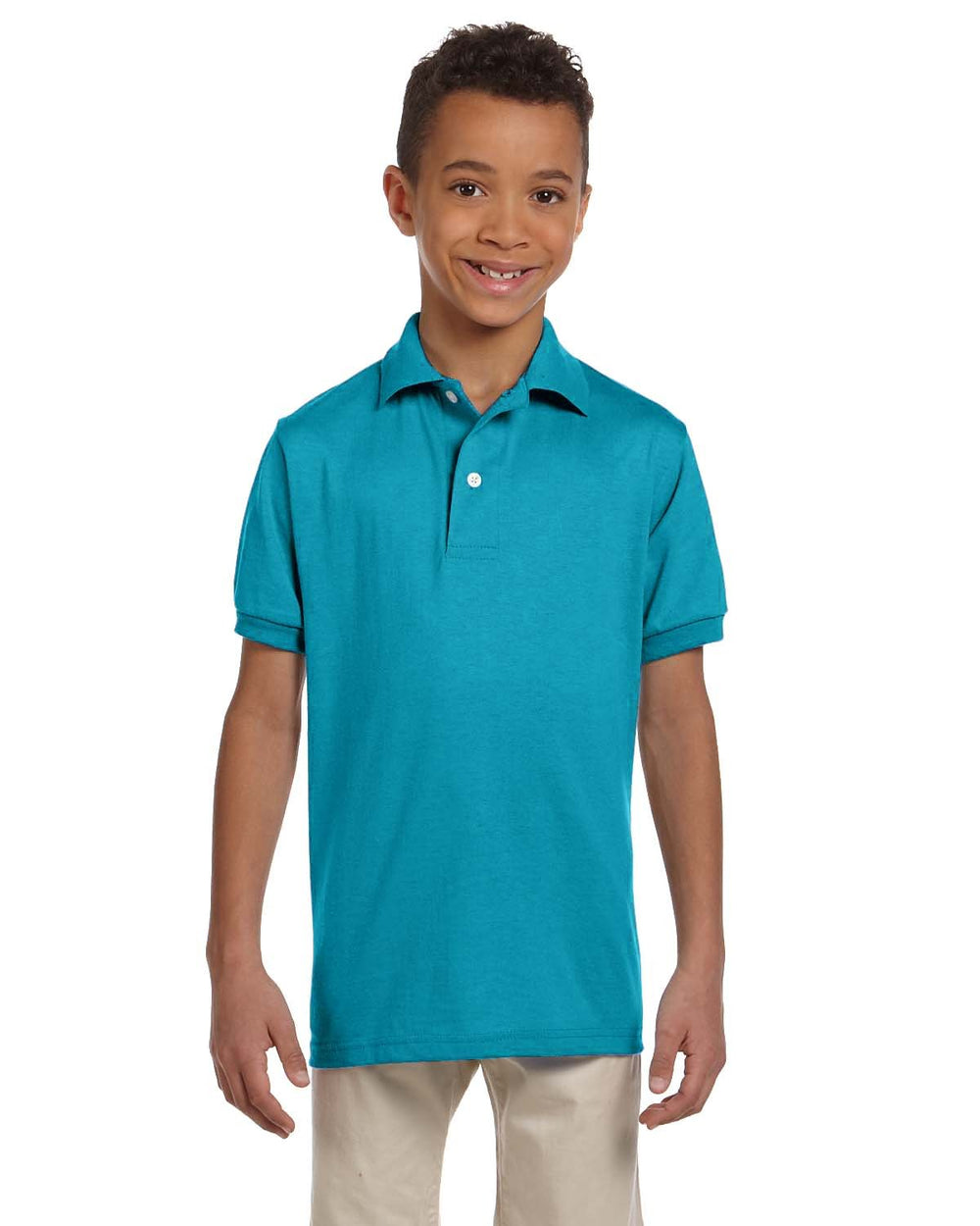 Jerzees Youth SpotShield Jersey Polo - 437Y