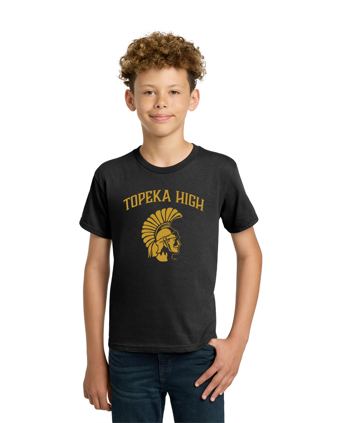 Topeka High PTO - Gildan Youth Heavy Cotton T-Shirt - 5000B