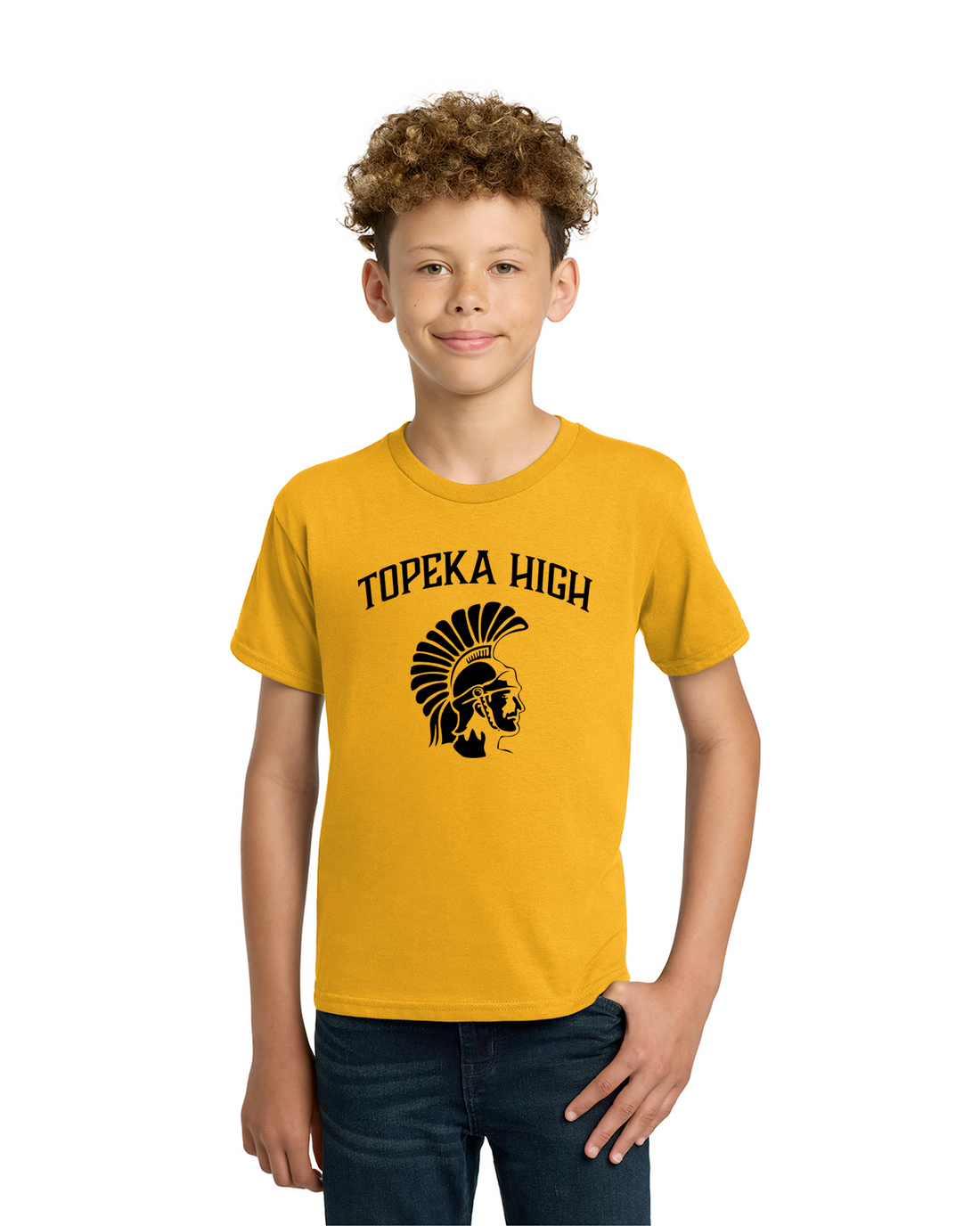 Topeka High PTO - Gildan Youth Heavy Cotton T-Shirt - 5000B