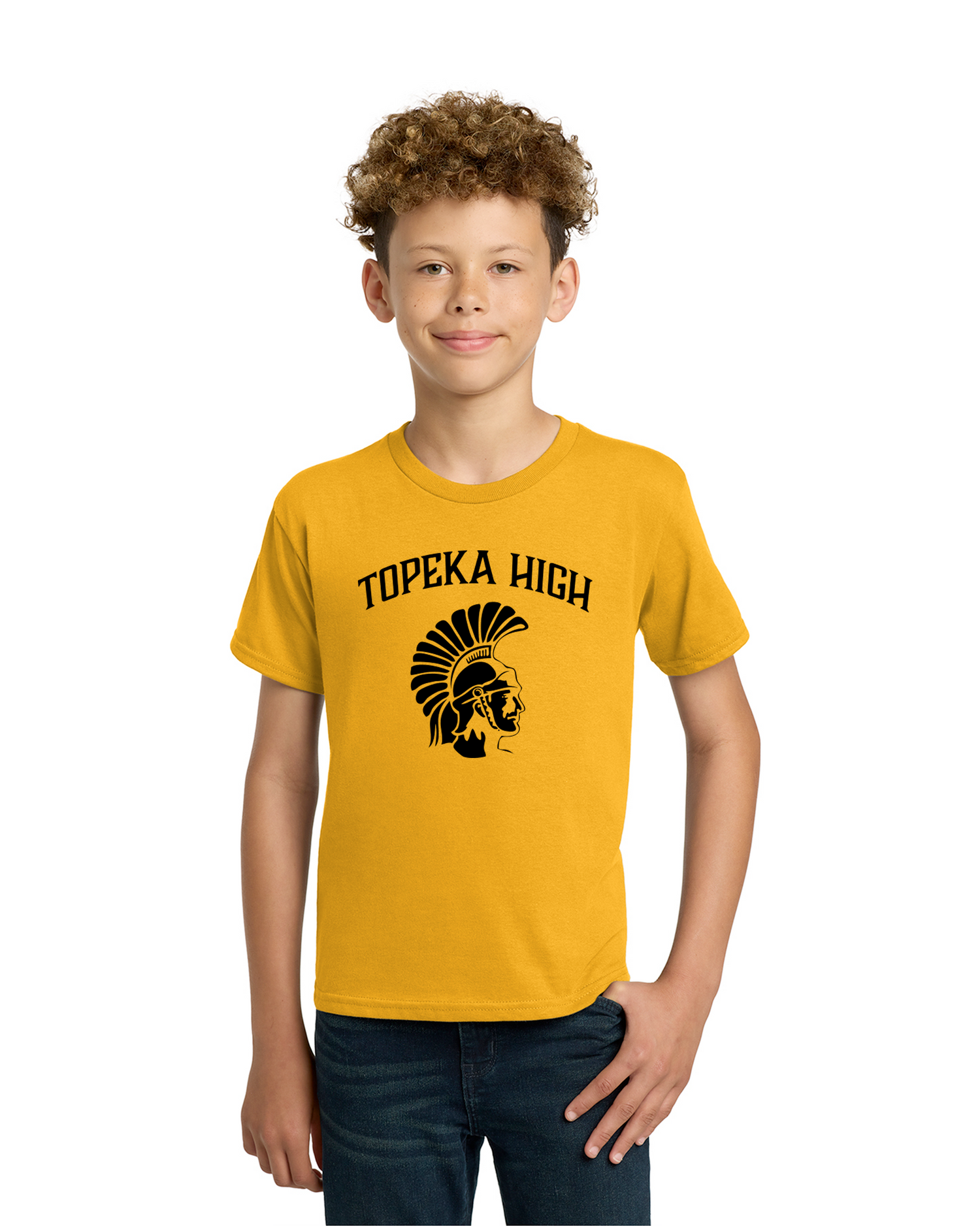 Topeka High PTO - Gildan Youth Heavy Cotton T-Shirt - 5000B