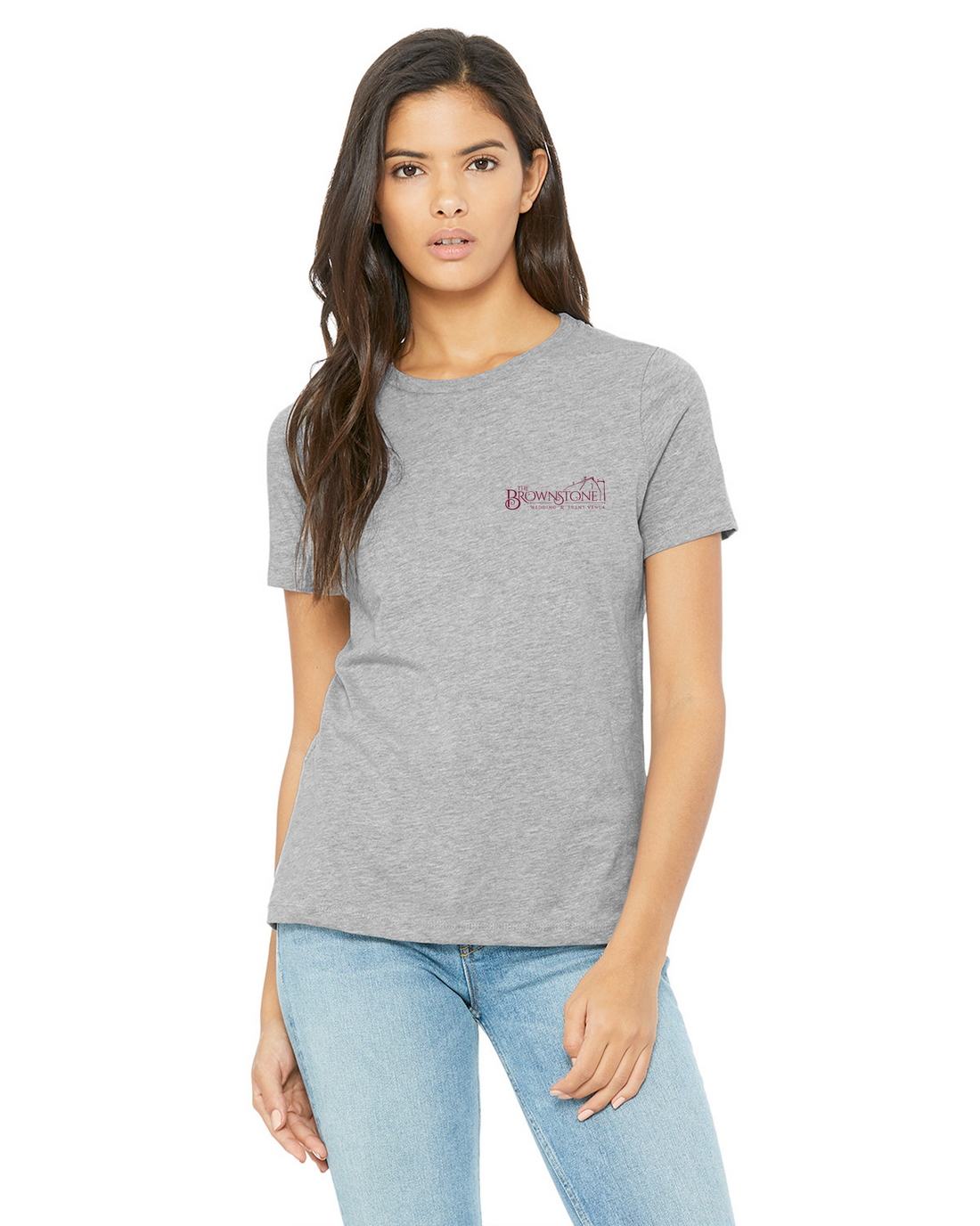 The Brownstone - Bella + Canvas Women’s Relaxed Fit Heather CVC Tee - 6400CVC