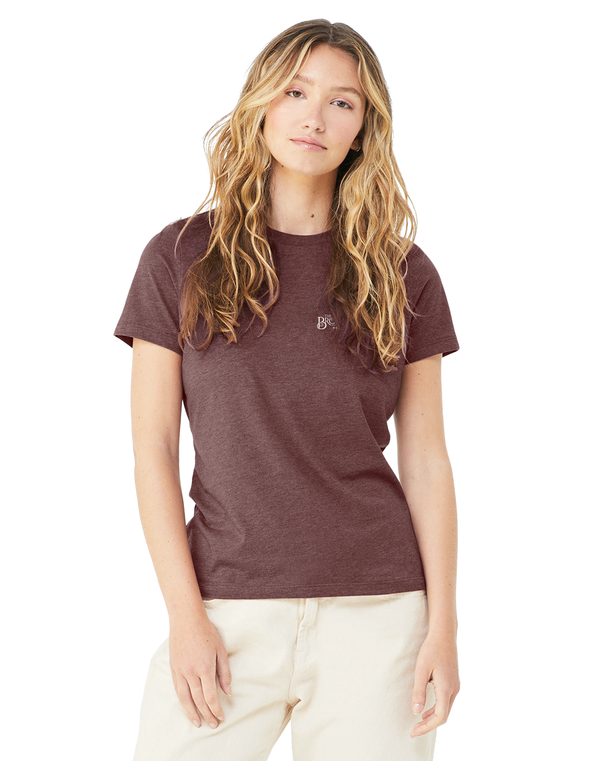 The Brownstone - Bella + Canvas Women’s Relaxed Fit Heather CVC Tee - 6400CVC