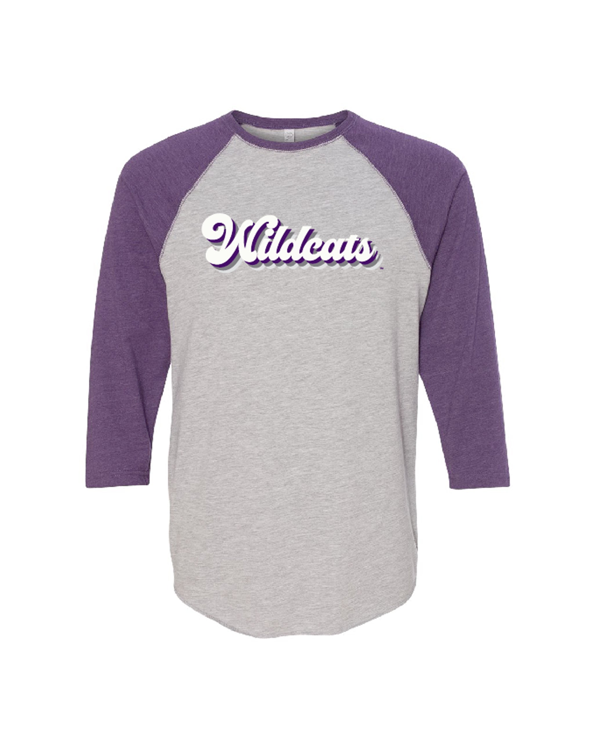 KSU Wildcats - LAT Men's Baseball T-Shirt - 6930