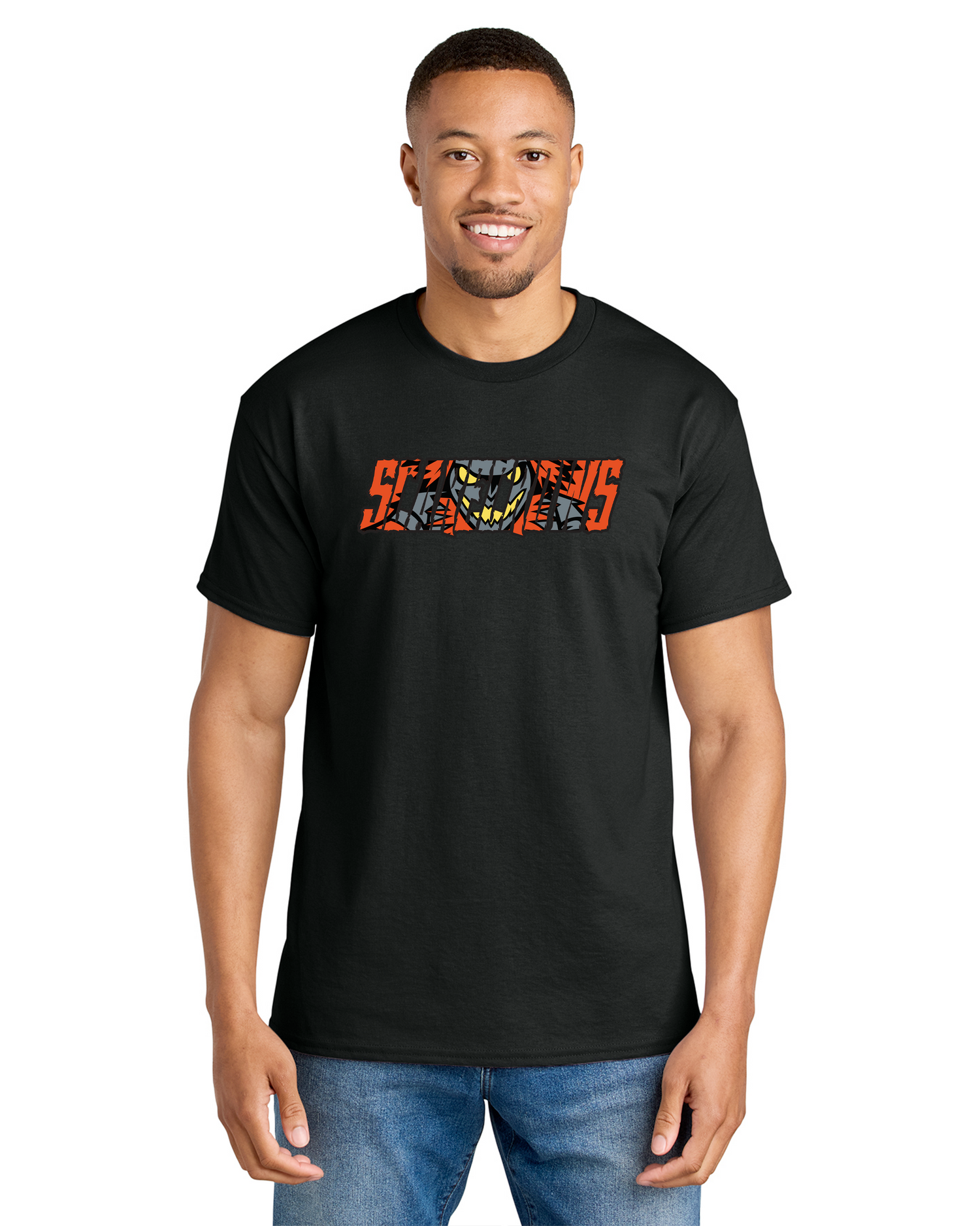 Topeka Scarecrows Slash - Gildan Unisex DryBlend T-Shirt - 8000