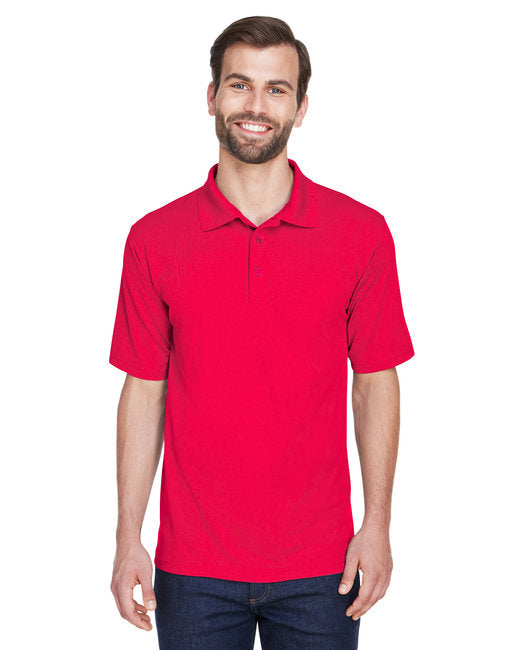 UltraClub Men's Cool & Dry Mesh Piqué Polo - 8210